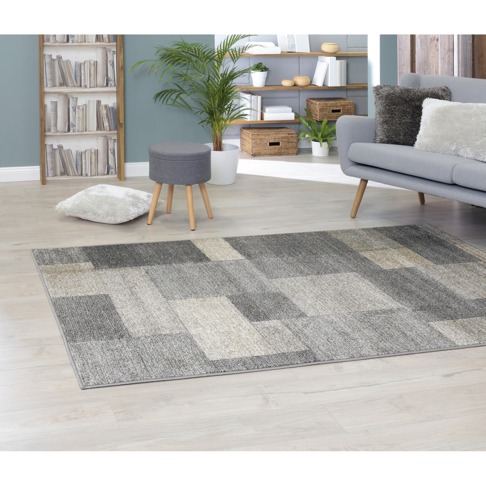 Peyer Syntex 1 Teppich Daffi/YLVA 13027-190 grau 200/290 cm