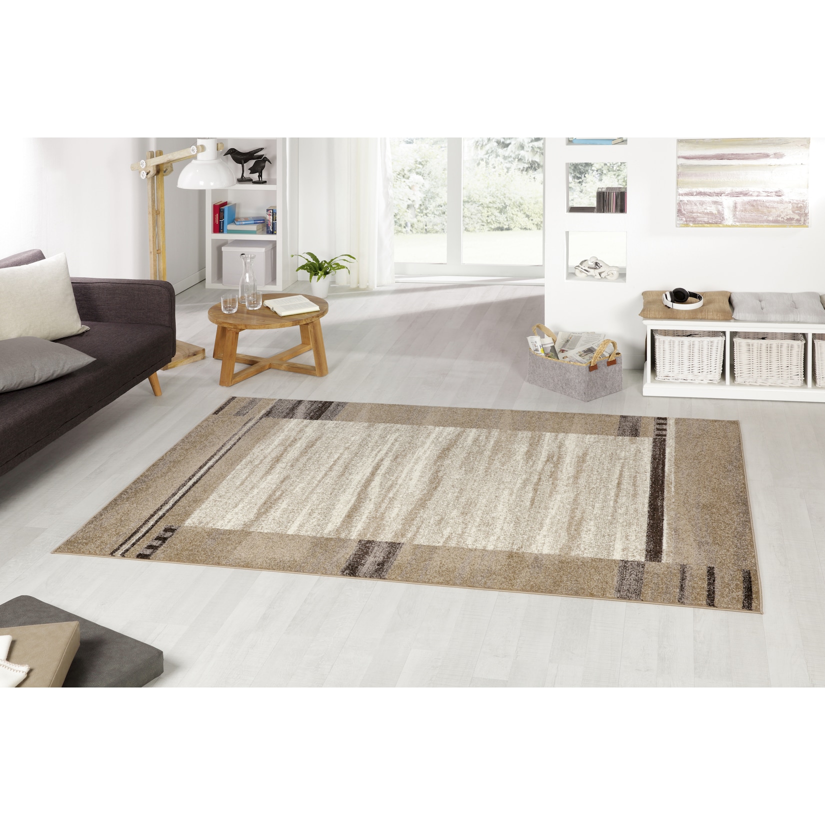 Peyer Syntex 1 Teppich Cleo Bordüre Fb.beige 160/230 cm