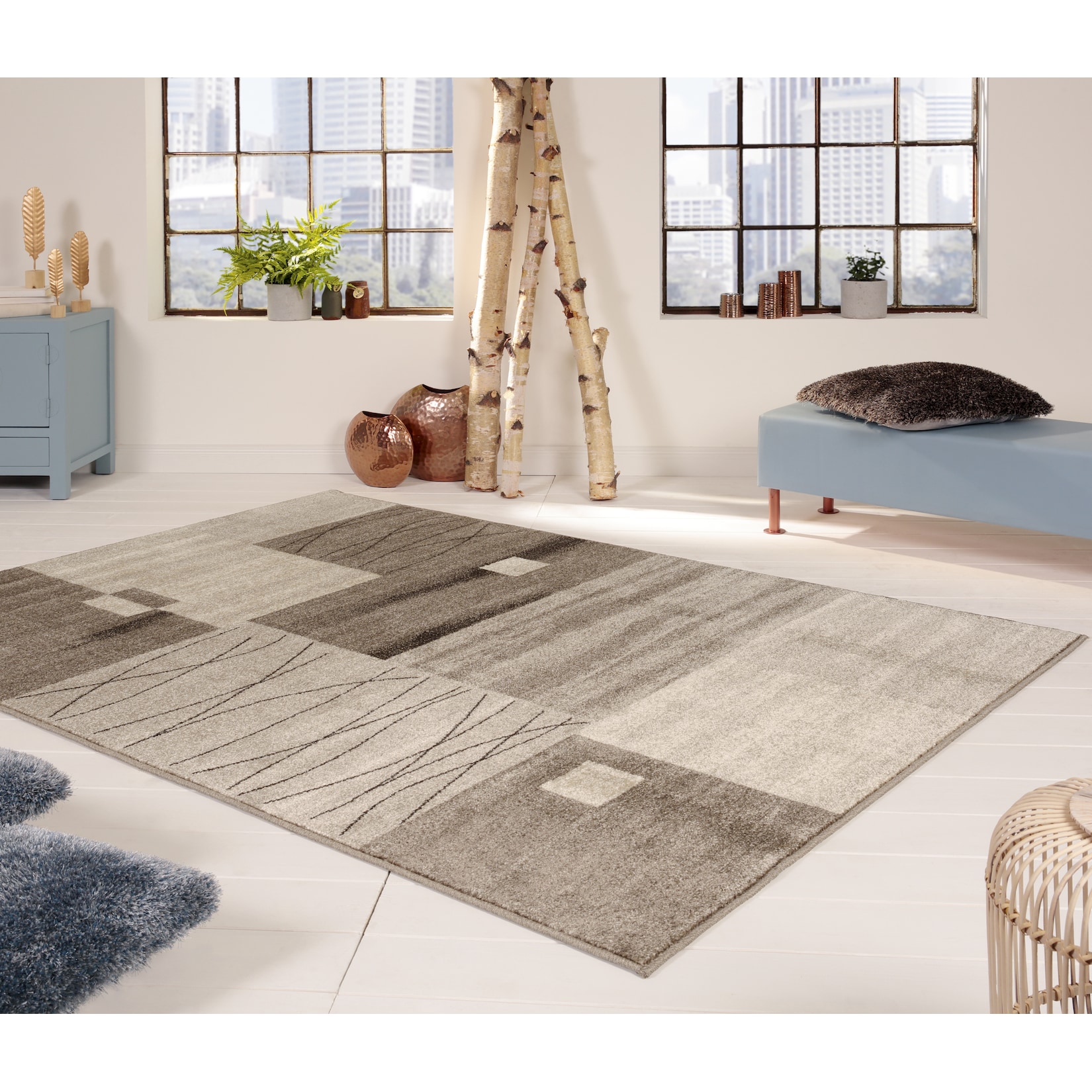 Peyer Syntex 1 Teppich Daffi/YLVA 13068 120-braun 240/340 cm
