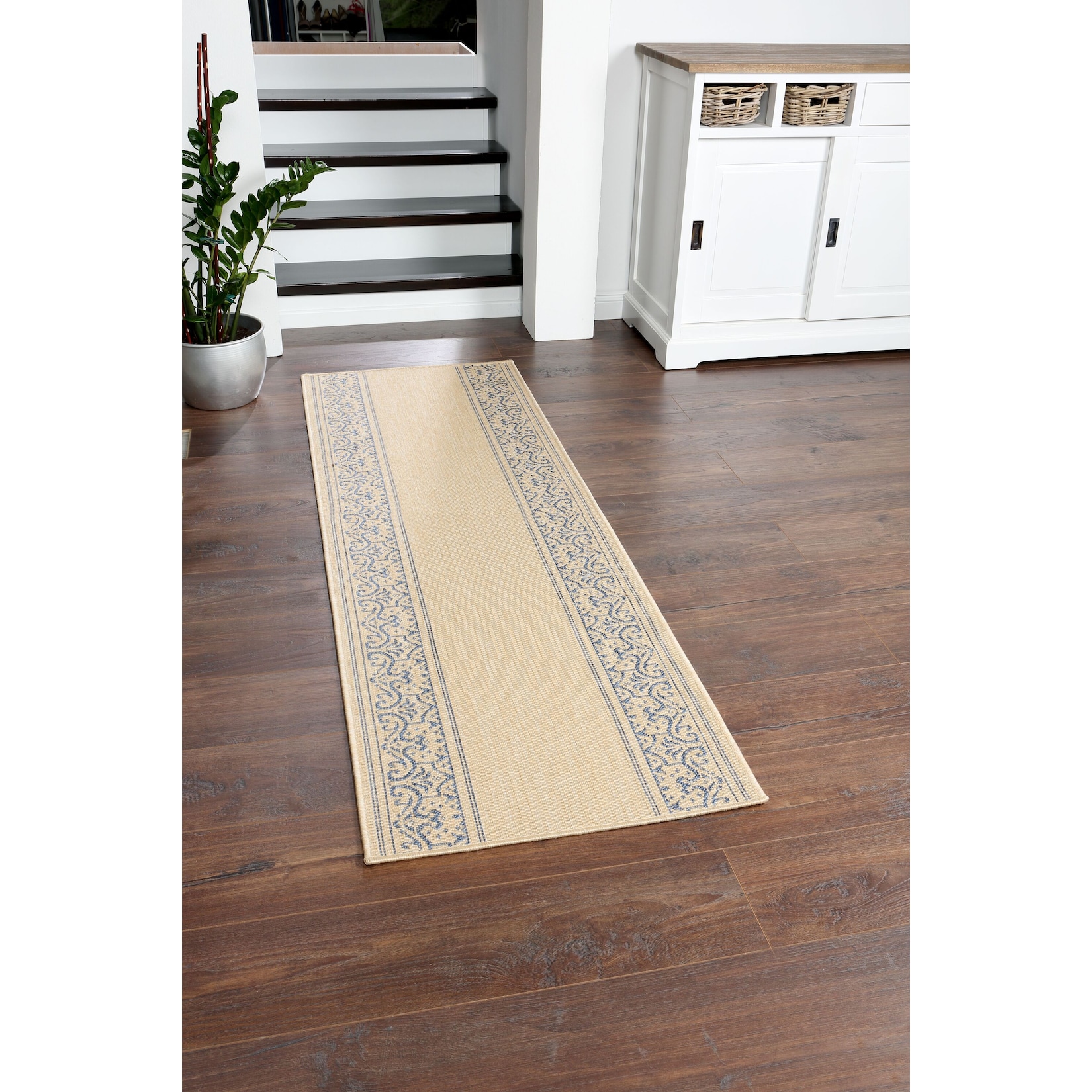 Peyer Syntex 1 Teppich Clara 62441 Bordüre Fb.338212-blau 160/230 cm*