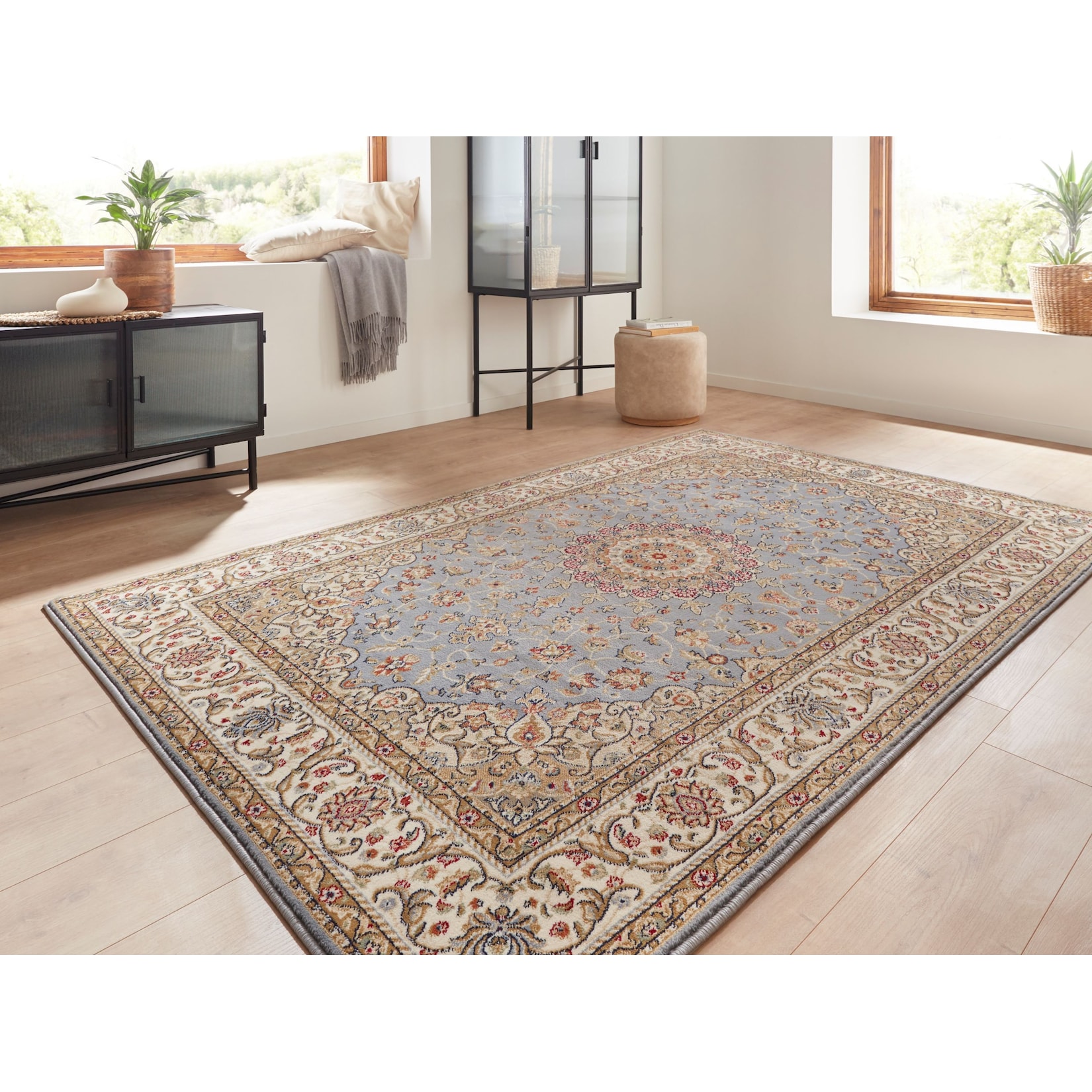 Peyer Syntex 1 Amina Medaillon 27008 Fb.Blau 200/300 cm