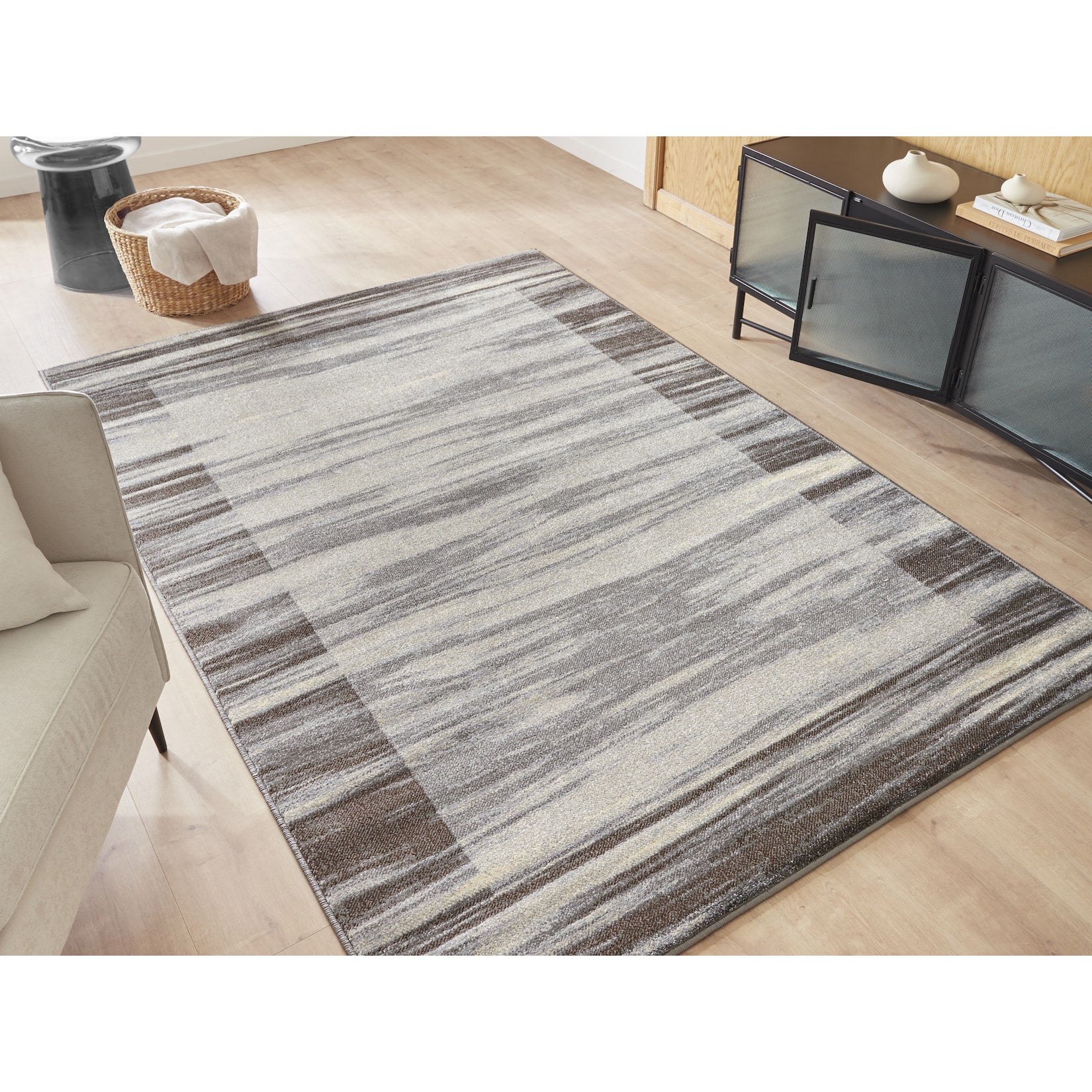 Peyer Syntex 1 Teppich Daffi/YLVA 13125-160 grau 67/330 cm