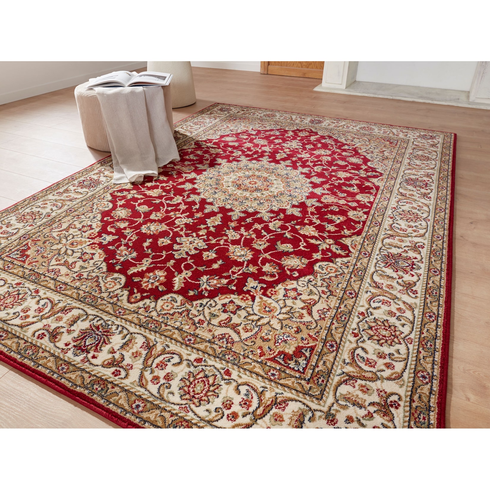 Peyer Syntex 1 Amina Medaillon 27008 Fb.Rot 240/320 cm
