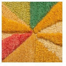 FLAIR RUGS Läufer Reverie, rechteckig, Höhe: 10 mm, aus Naturfaser, 100% Wolle, mehrfarbig, geometrisches Muster, Läufer Bild 3