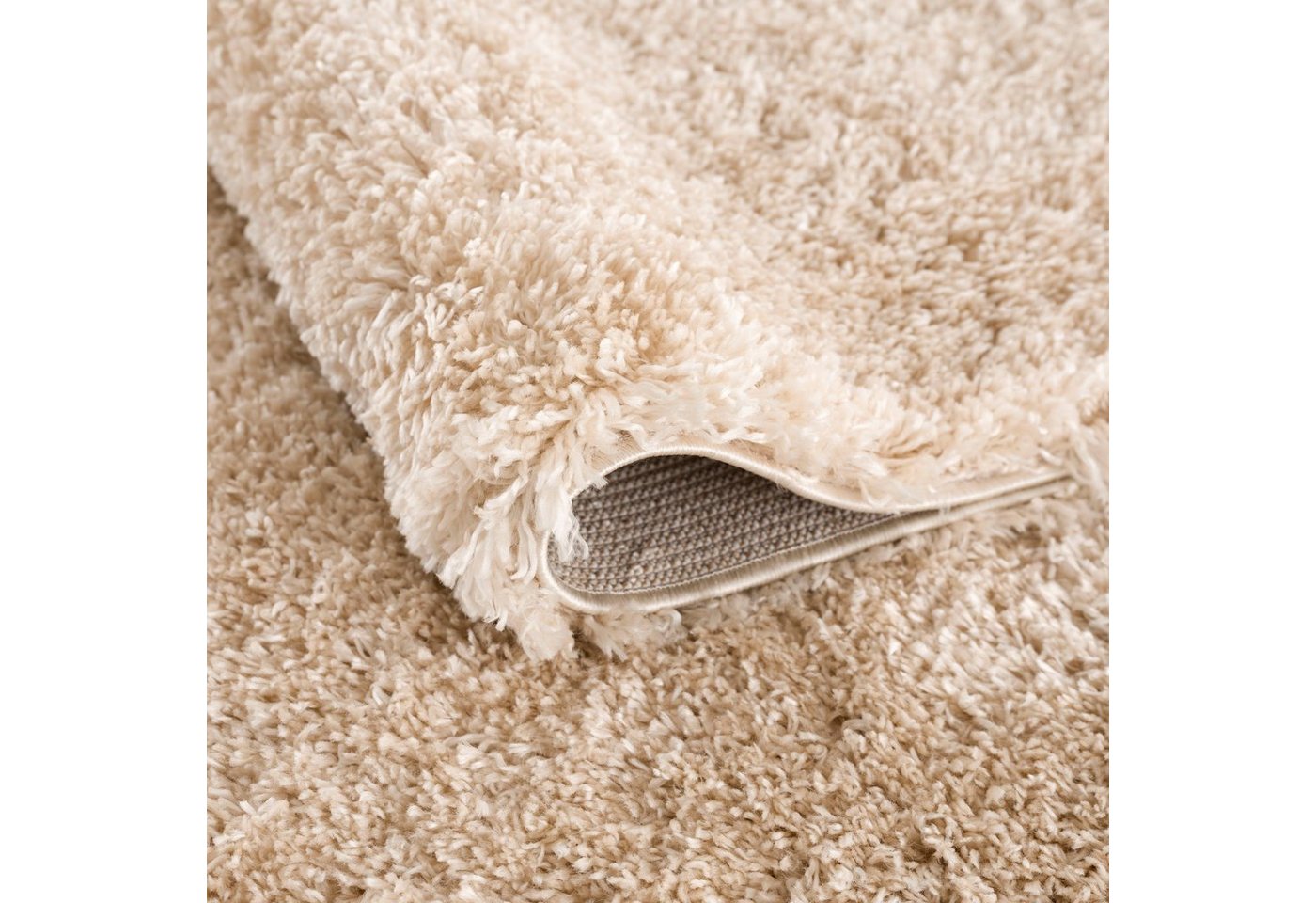 Sanat Hochflor-Teppich Porto, auch als Läufer und in Rund erhältlich, rechteckig, Höhe: 45 mm, Wohnzimmer, Langflor, Shaggy,weich Bild 2