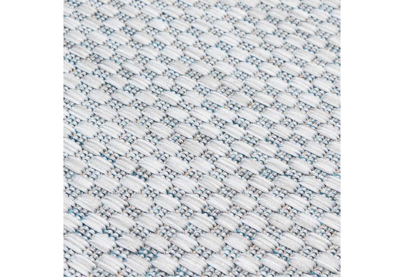 Sanat Outdoorteppich Melissa 8000, auch in Rund erhältlich, rechteckig, Höhe: 10 mm, Kurzflor, In -und Outdoor geeignet, Außenbereich, Wohnzimmer Bild 2