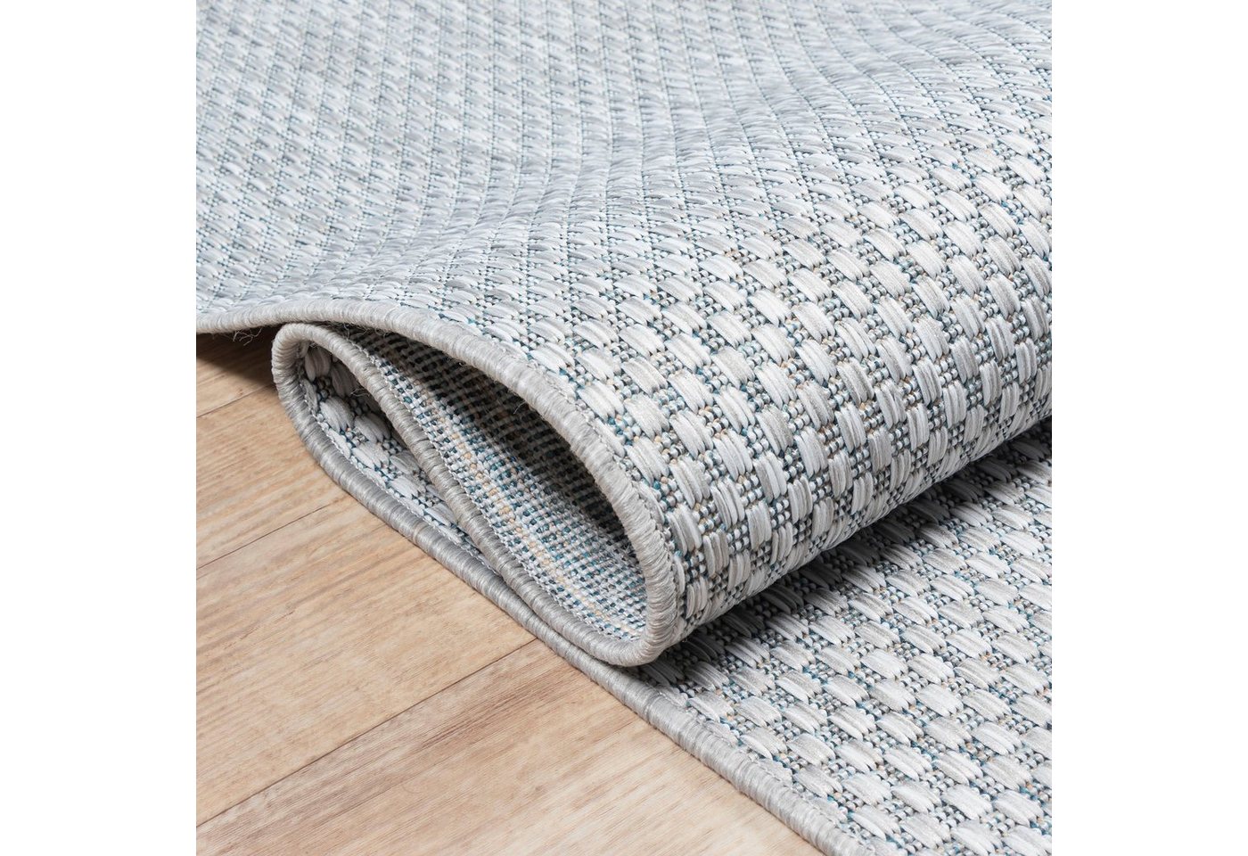 Sanat Outdoorteppich Melissa 8000, auch in Rund erhältlich, rechteckig, Höhe: 10 mm, Kurzflor, In -und Outdoor geeignet, Außenbereich, Wohnzimmer Bild 5