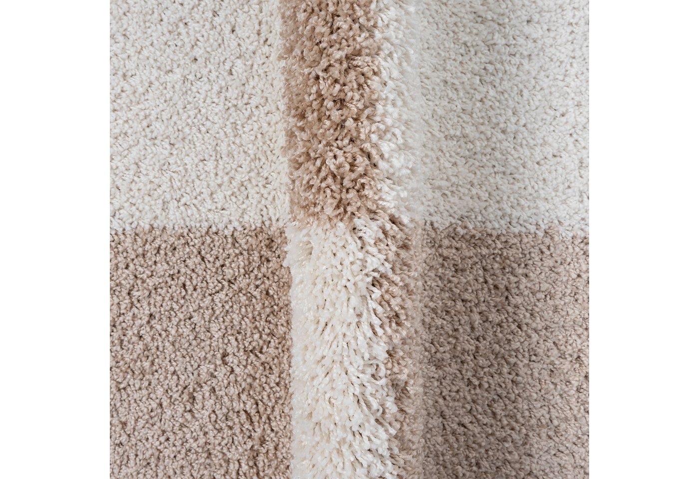 Sanat Hochflor-Teppich Milano 1254, auch als Läufer und in Rund, rechteckig, Höhe: 30 mm, Langflor, Shaggy, Wohnzimmer, Schlafzimmer, fußbodenheizungsgeeignet Bild 2