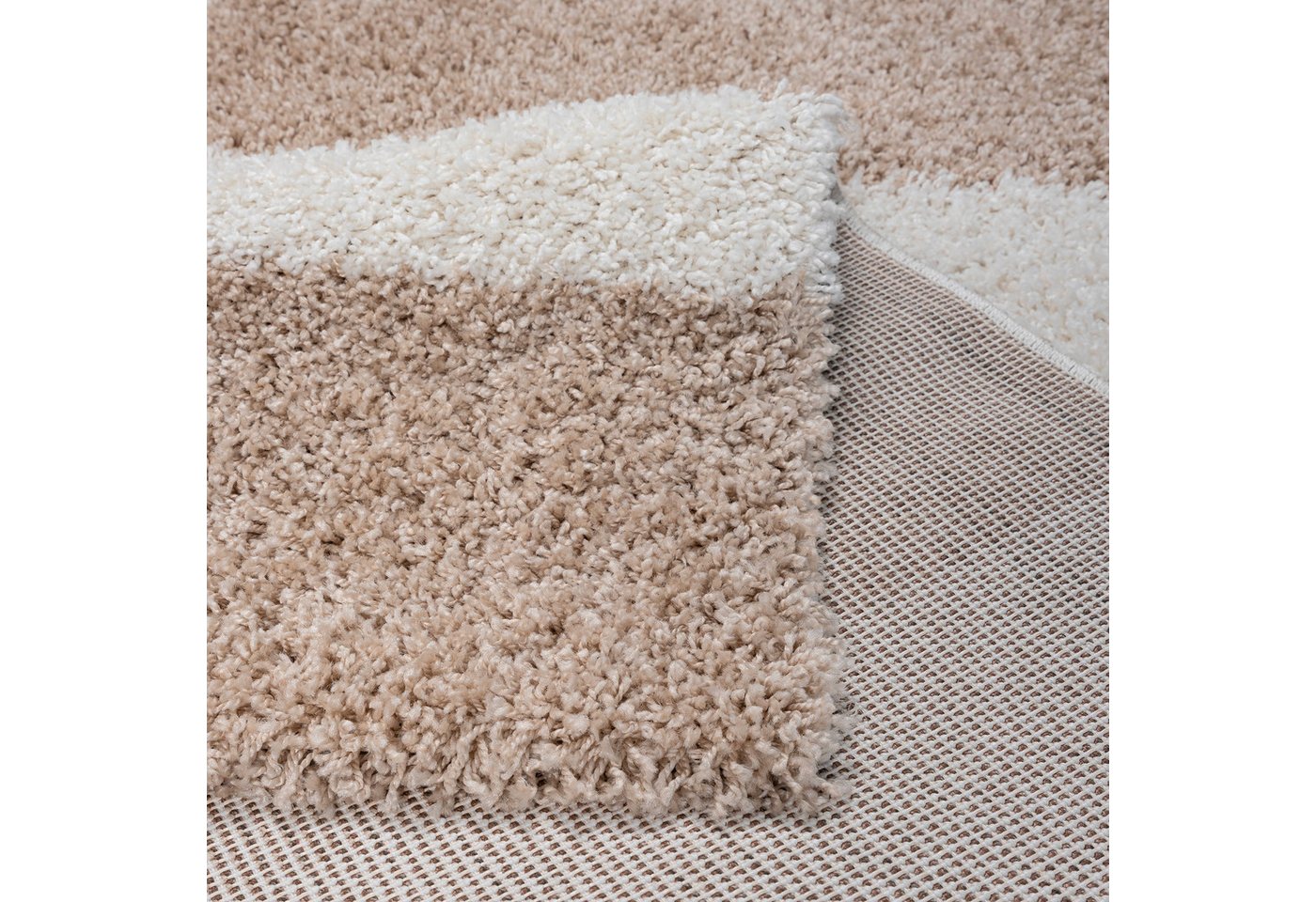 Sanat Hochflor-Teppich Milano 1254, auch als Läufer und in Rund, rechteckig, Höhe: 30 mm, Langflor, Shaggy, Wohnzimmer, Schlafzimmer, fußbodenheizungsgeeignet Bild 3