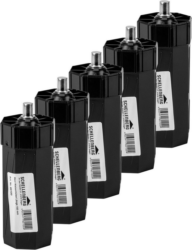 SCHELLENBERG Walzenhülse Maxi für 60 mm Achtkantwellen, Set, 5-St., Rollladenzubehör zur Verbindung von Rollladenwelle und Wandlager Bild 3