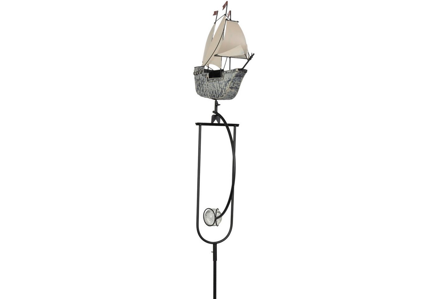 Moritz Gartenstecker Windspiel Segelschiff Gartenpendel Bild 3