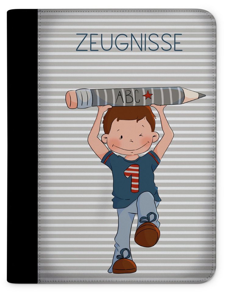 CreaDesign Schreibmappe Kinder Zeugnismappe, Dokumentenmappe, Ordner A4, Junge (1-St) Bild 2