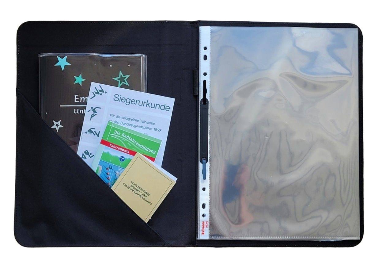 CreaDesign Schreibmappe Kinder Zeugnismappe, Dokumentenmappe, Ordner A4, Junge (1-St) Bild 4