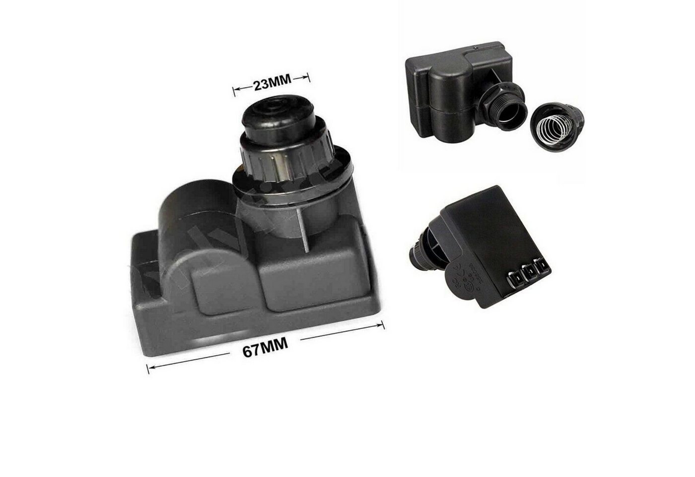 Smad Elektro-Grillanzünder MCDHQ-3, 3 Outlet,AA Battery,Gas