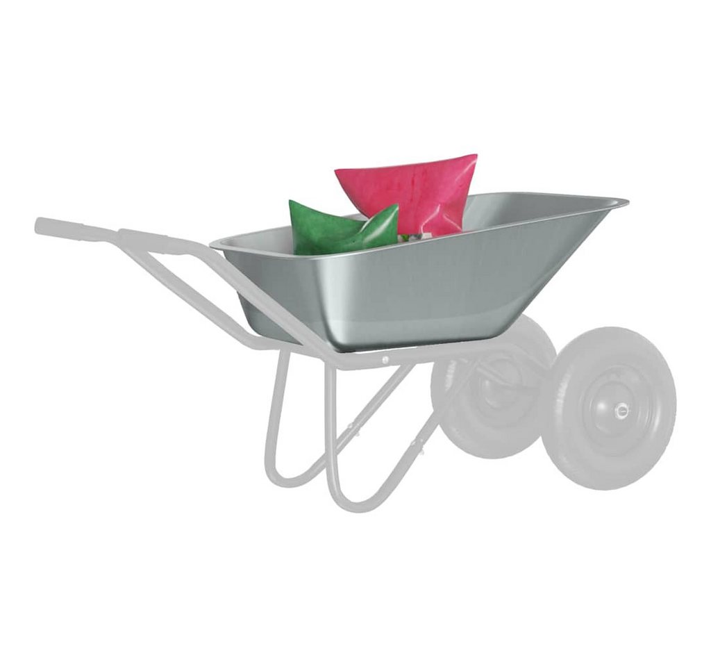 vidaXL Schubkarre Ersatzschaufel für Schubkarre Silber 88 x 60 x 32 cm, (1-tlg)
