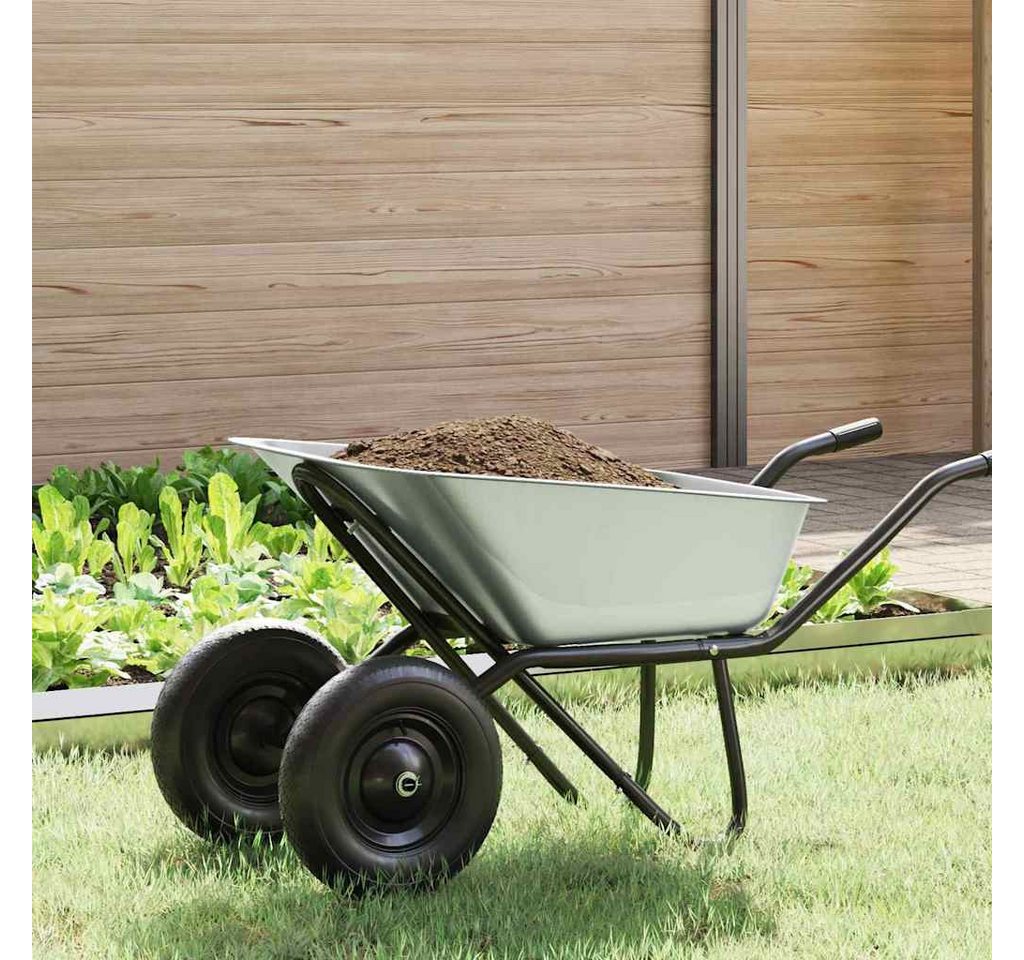 vidaXL Schubkarre Ersatzschaufel für Schubkarre Silber 88 x 60 x 32 cm, (1-tlg) Bild 3