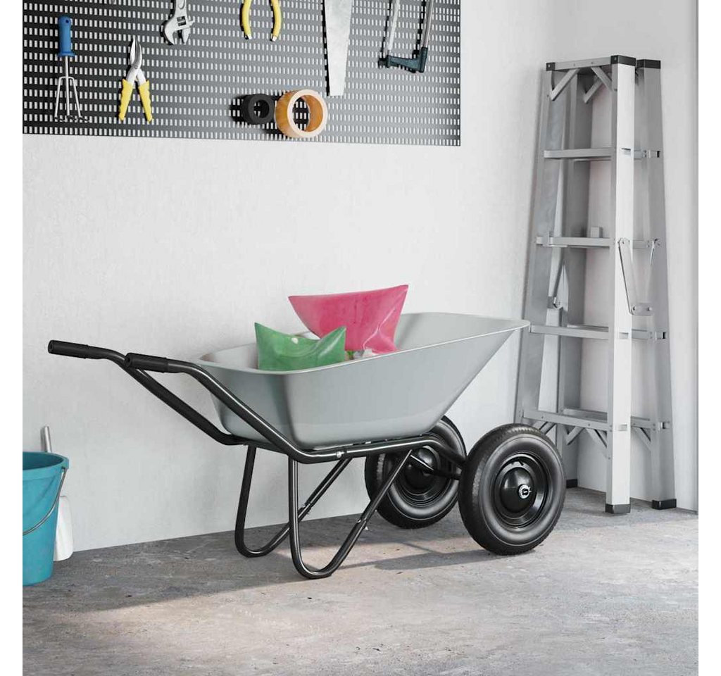 vidaXL Schubkarre Ersatzschaufel für Schubkarre Silber 88 x 60 x 32 cm, (1-tlg) Bild 5