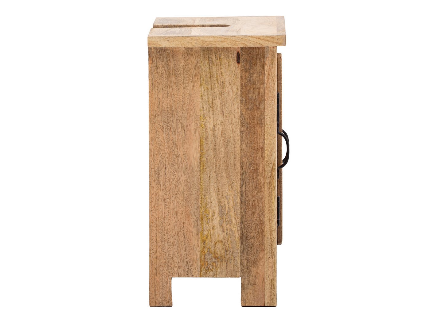 massivum Waschbeckenunterschrank Santa Cruz Massivholz Mango natur Bild 5