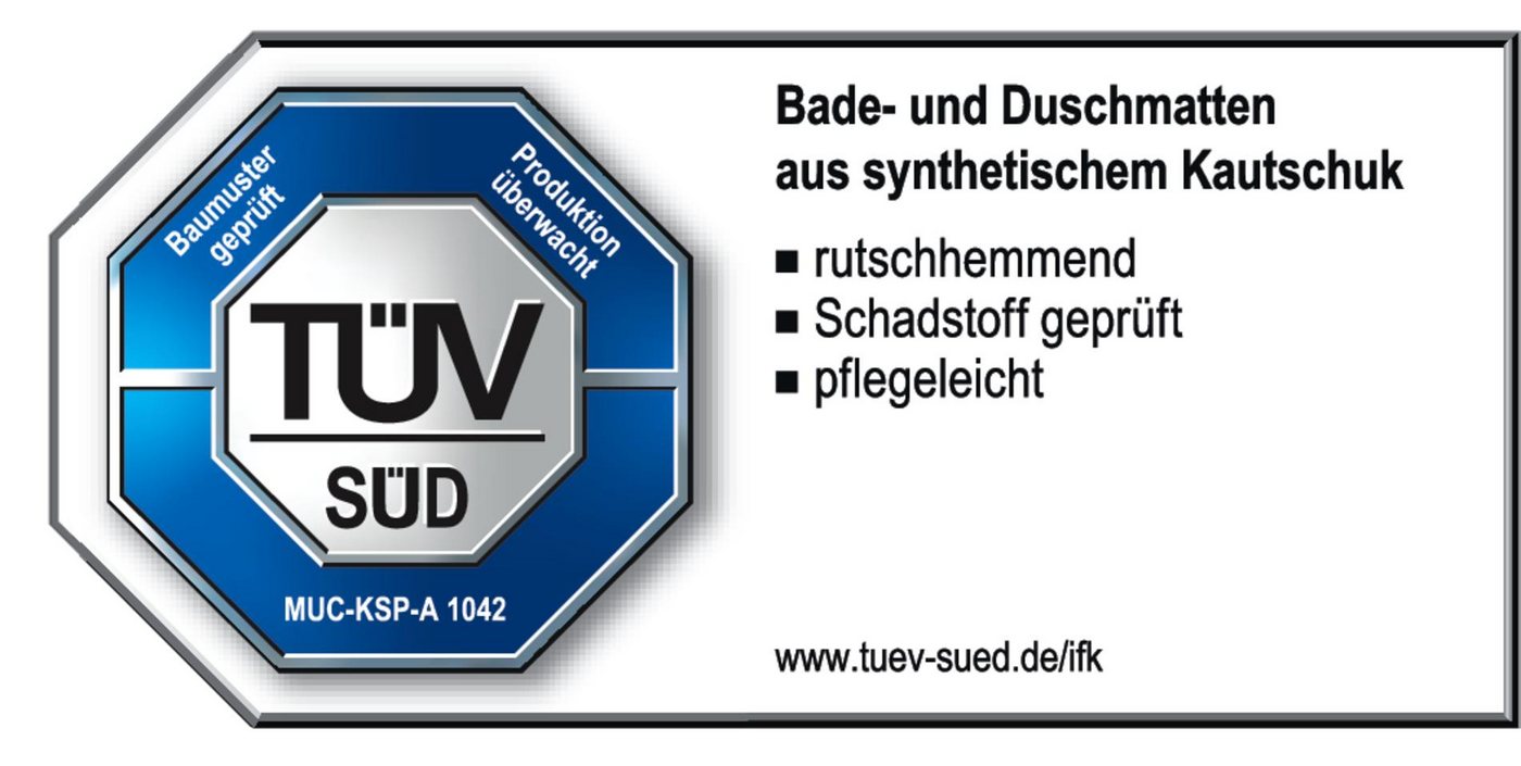 Ridder Duscheinlage Plattfuß rosa, B: 54 cm Bild 3