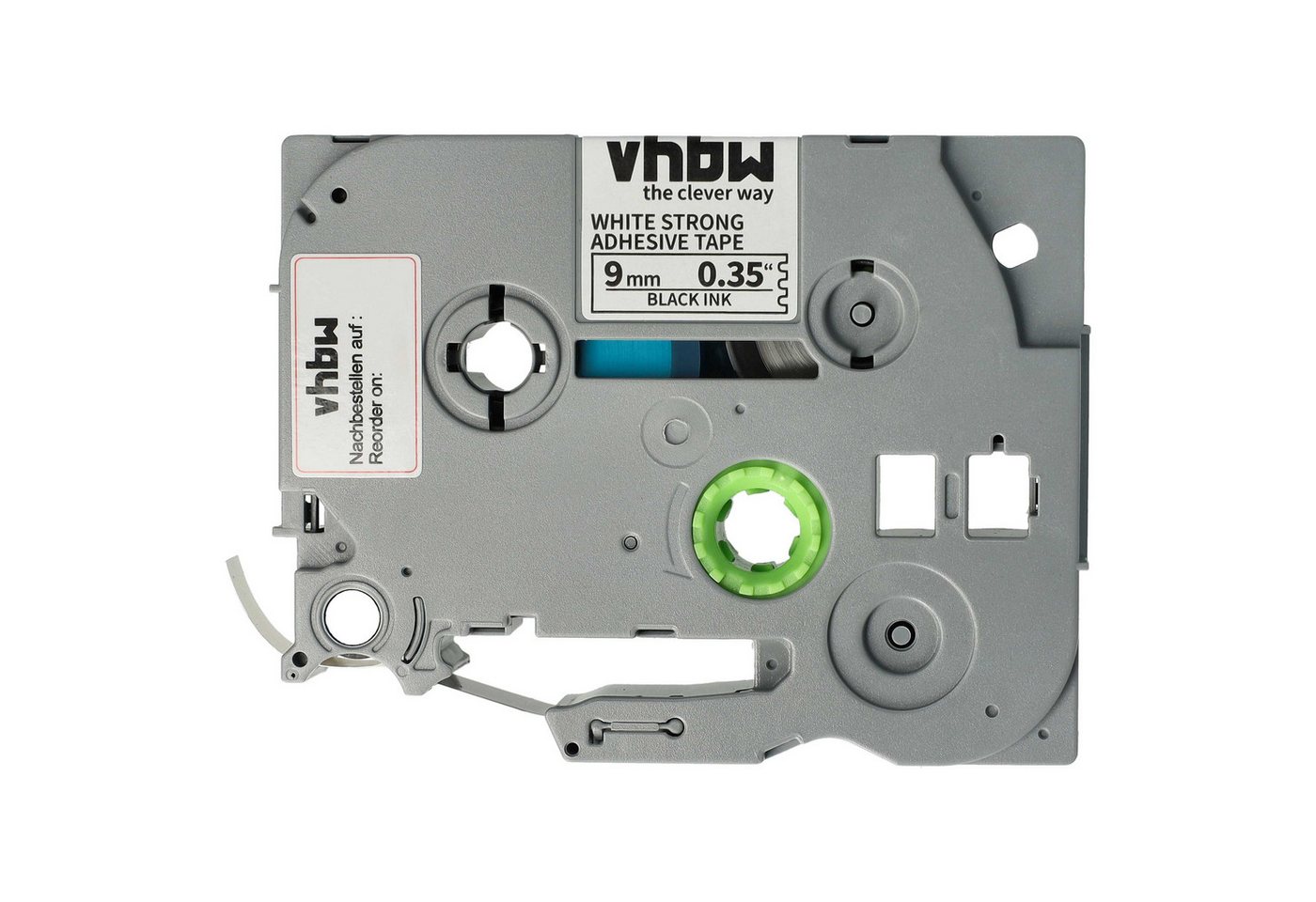 vhbw Beschriftungsband passend für Brother PT P300BT, P700, H75, H75S, P750 Etikettendrucker, Hochwertige Patrone für Ihren Etikettendrucker, Kompatibel und Bild 2