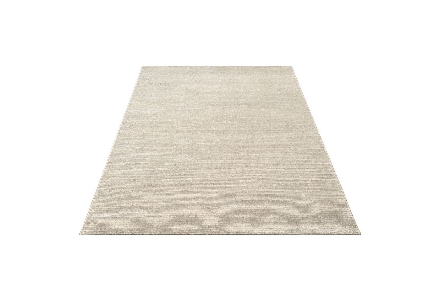 Carpetilla Teppich Kurzflor Teppich Modern– Wohnzimmerteppich pflegeleicht – viele Größen, Teppich Wohnzimmer 3D effekt Boho Einfarbig hoch-tief Streifen Bild 2