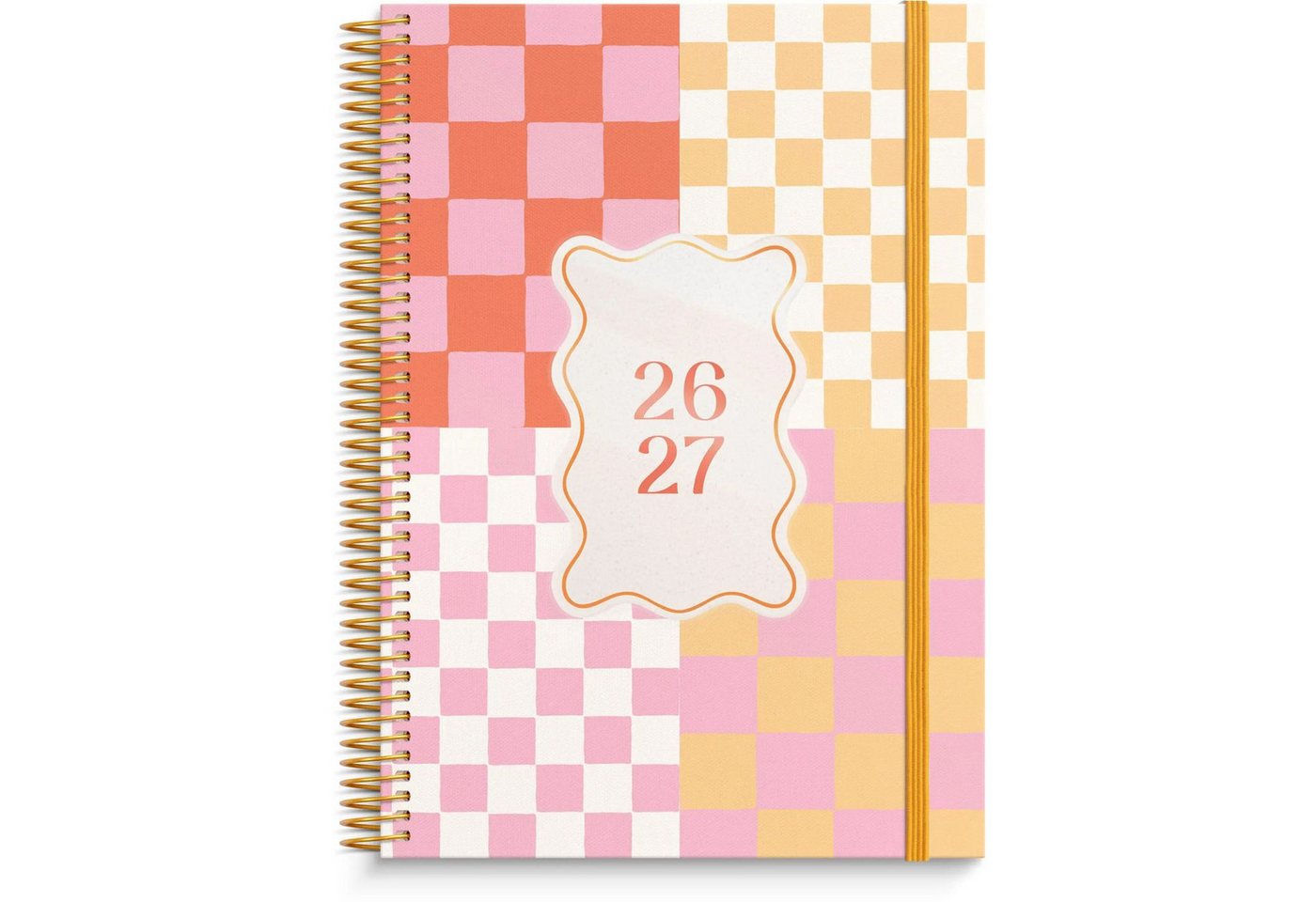 Jahresplaner Organizer & Notes A5 Checkered 26/27 17M Bild 2