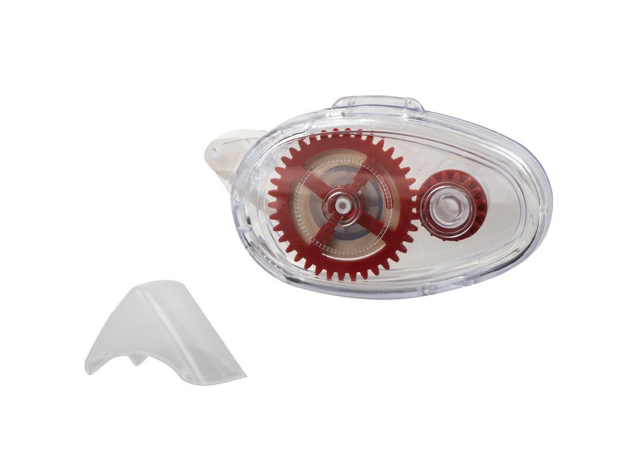 Excellent Houseware Klebeband Handabroller mit doppelseitigem Klebeband, 8m x 8mm, Klebebandspender Doppelseitiger Klebebandspender für Basteln & Büro