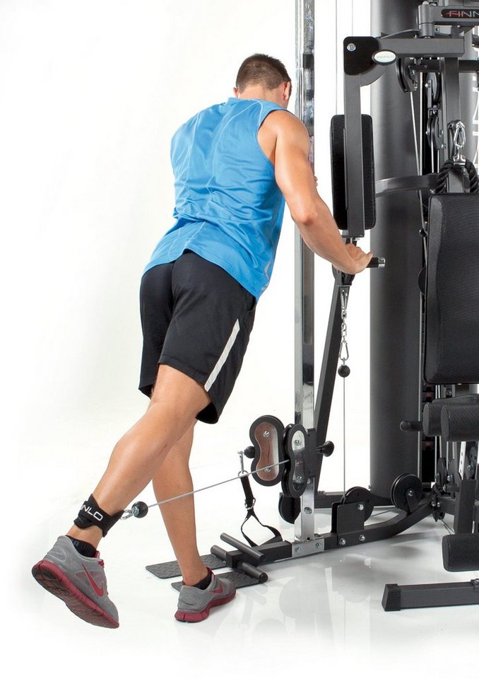 Finnlo by Hammer Kraftstation Autark 2500, 16 Gewichtsblöcke (Beinpresse, Butterflystange, Ruderfunktion und mehr), max. Benutzergewicht 120 kg, max. Trainingsgewicht 100 kg Bild 3