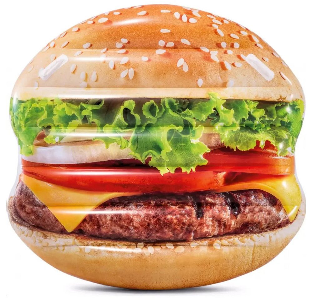 Sport-Knight® Luftmatratze Burger Luftmatratze, fotorealistisches Design, 145 x 142cm Bild 3