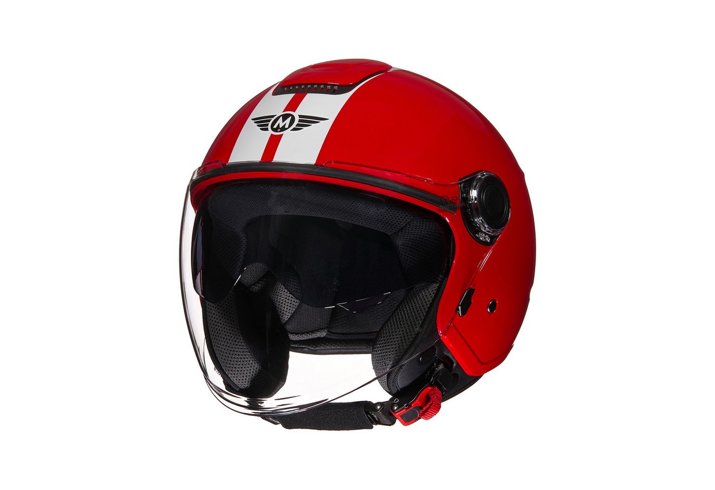MOTO HELMETS Motorradhelm Integralhelm Motorrad Full Helm U-52 Racing, Helm für Motorrad Roller, Schnellverschluss, Sonnenvisier, nur 1050g Bild 5