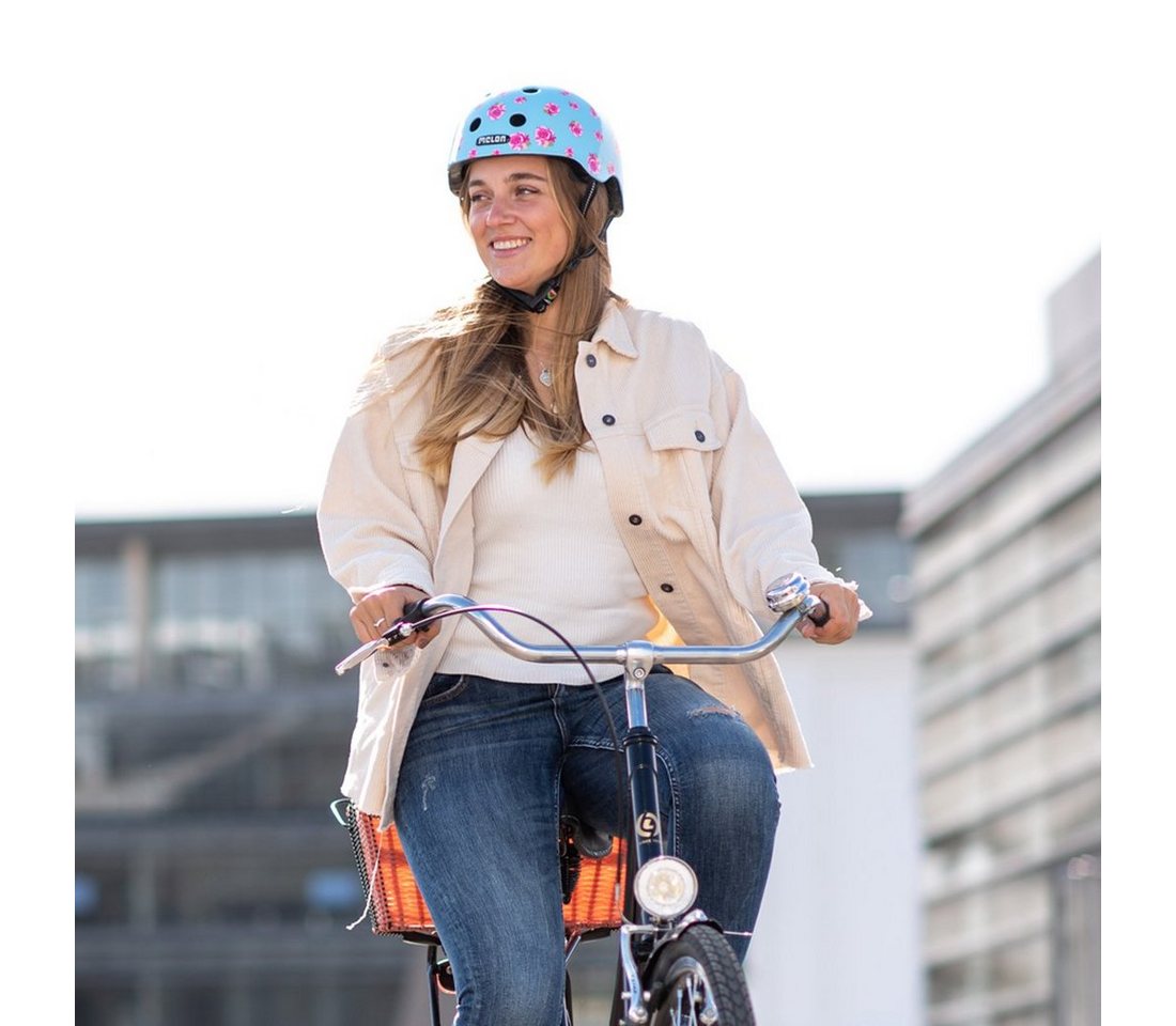 Melon Fahrradhelm Flying Roses, super leicht, Magnetverschluss, größenverstellbar, mehr als 50 Designs Bild 3
