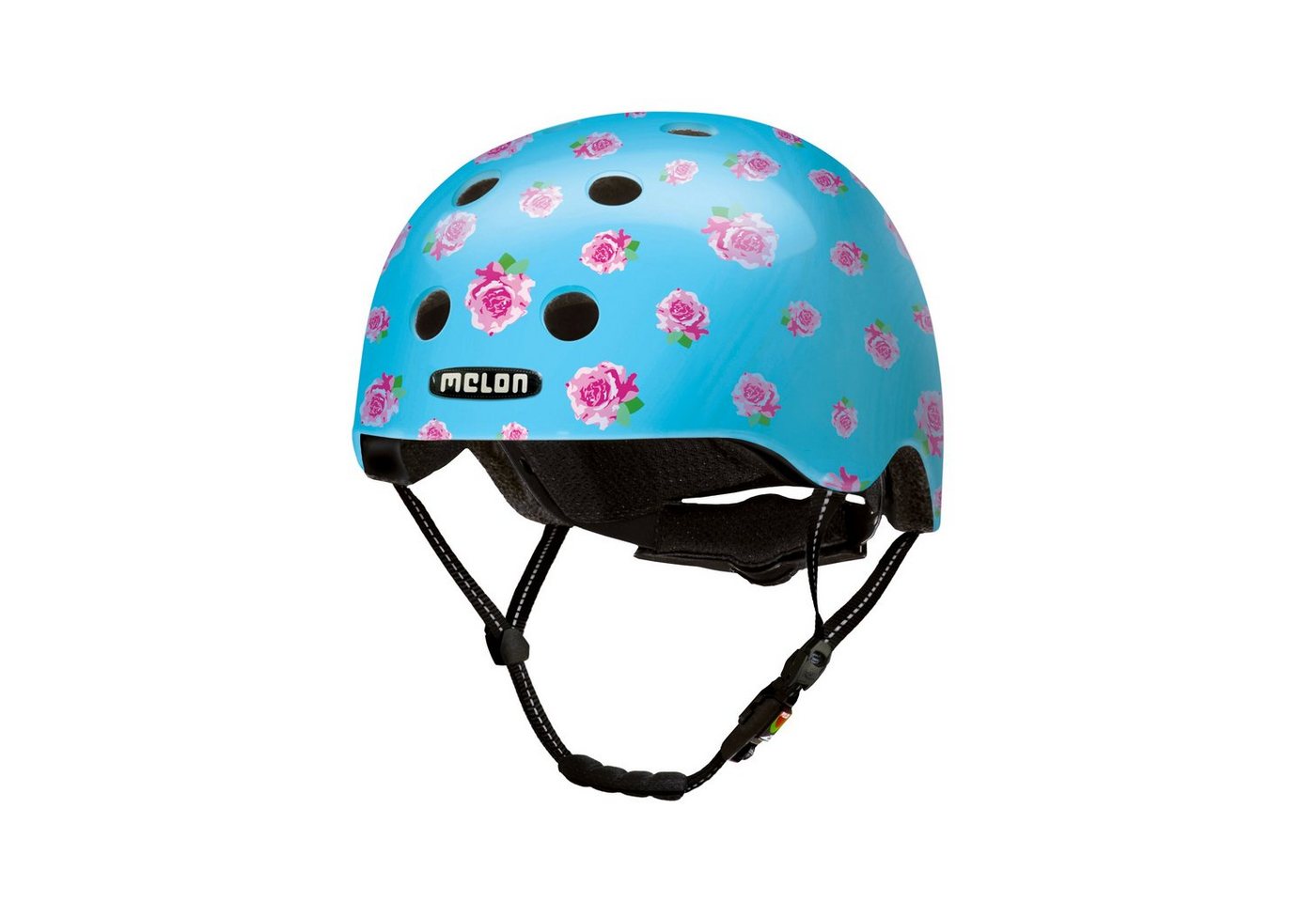 Melon Fahrradhelm Flying Roses, super leicht, Magnetverschluss, größenverstellbar, mehr als 50 Designs Bild 5