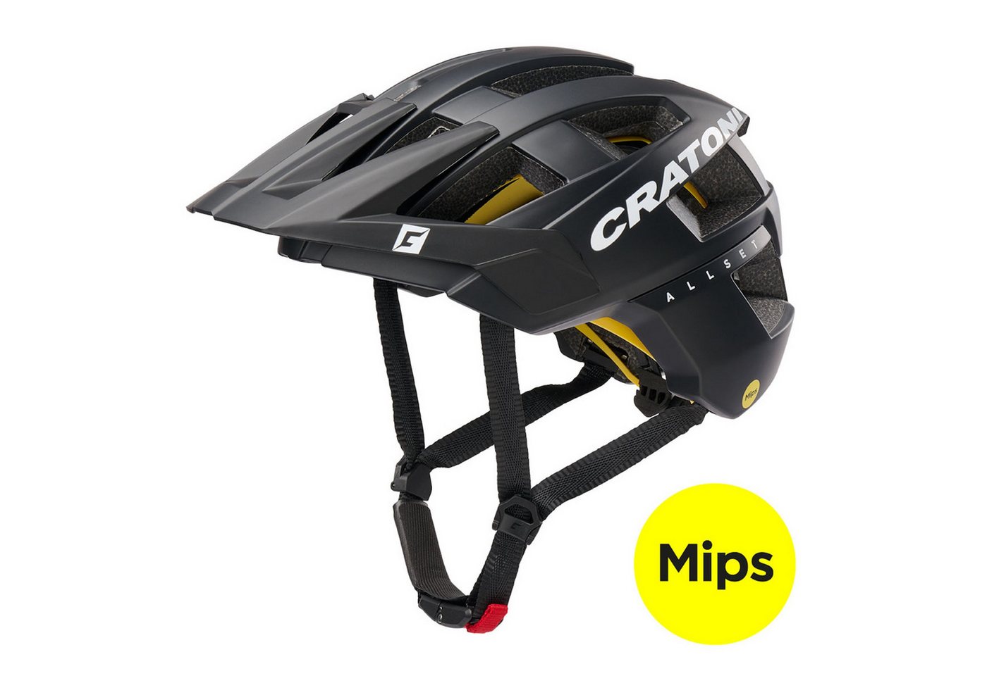 Cratoni Fahrradhelm Allset MIPS black matt Moutainbikehelm Trailhelm 360° Verstellsystem