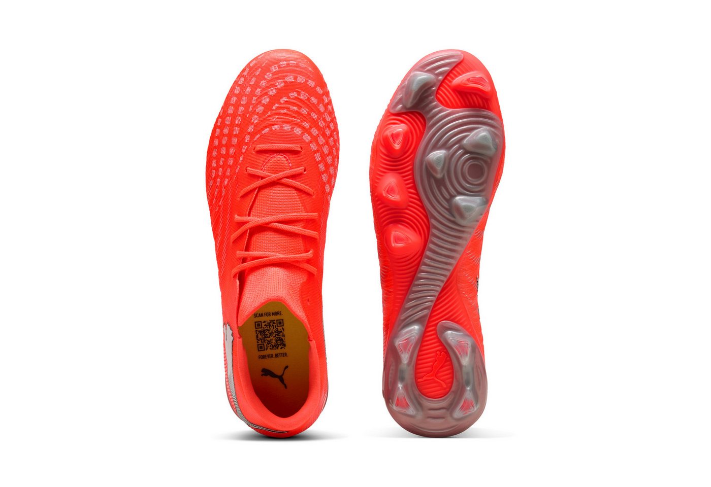 PUMA FUTURE 9 MATCH FUSION FG/AG Fußballschuh für Rasen- und Kunstrasenplätze, weiches Synthetik-Obermaterial