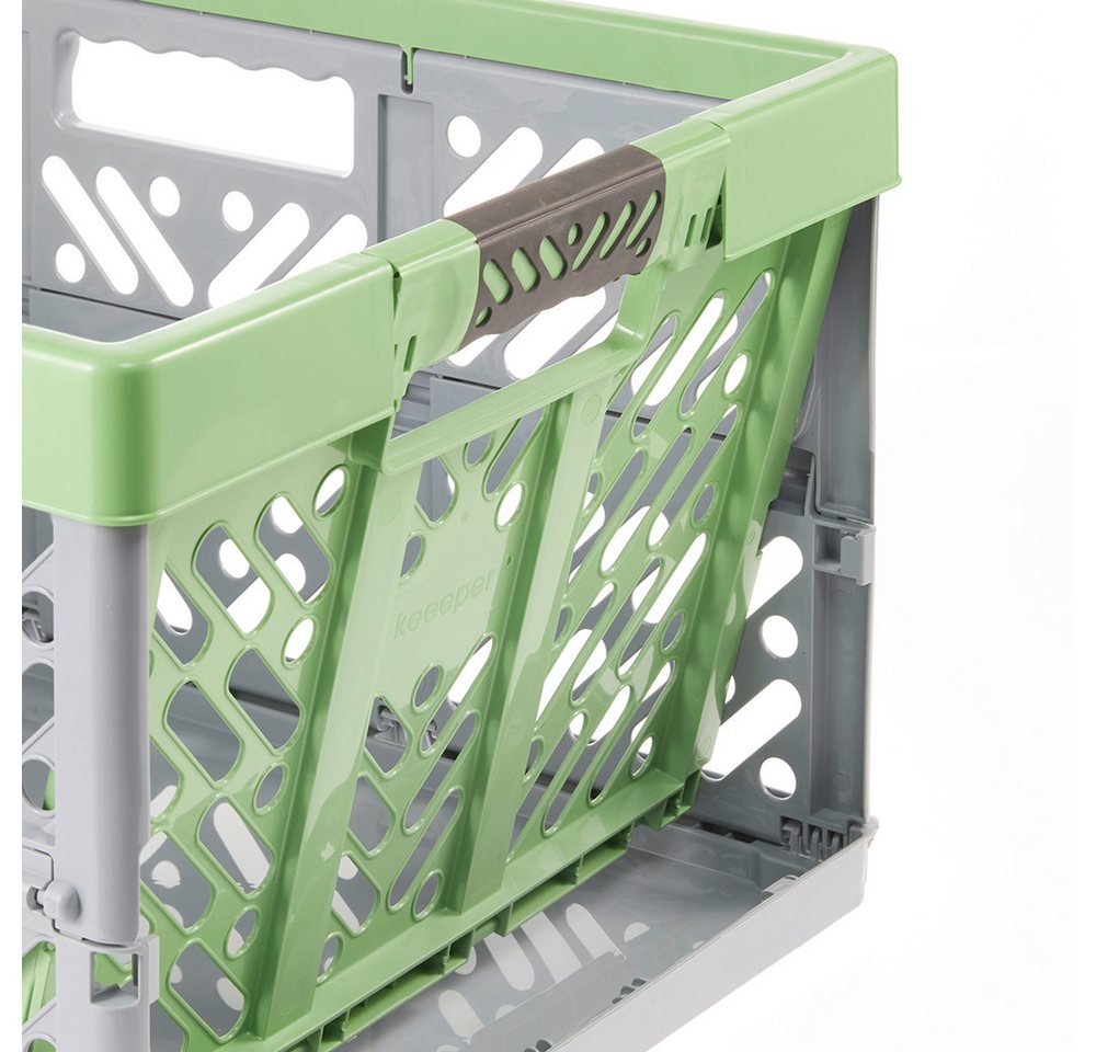 keeeper Klappbox Profi-Klappbox ben eco mit Softgriffen (Set 2 St) 45 l, 54x37x28 cm, 45 l, Soft-Touch-Griffe, zusammenklappbar, leicht zu reinigen Bild 2