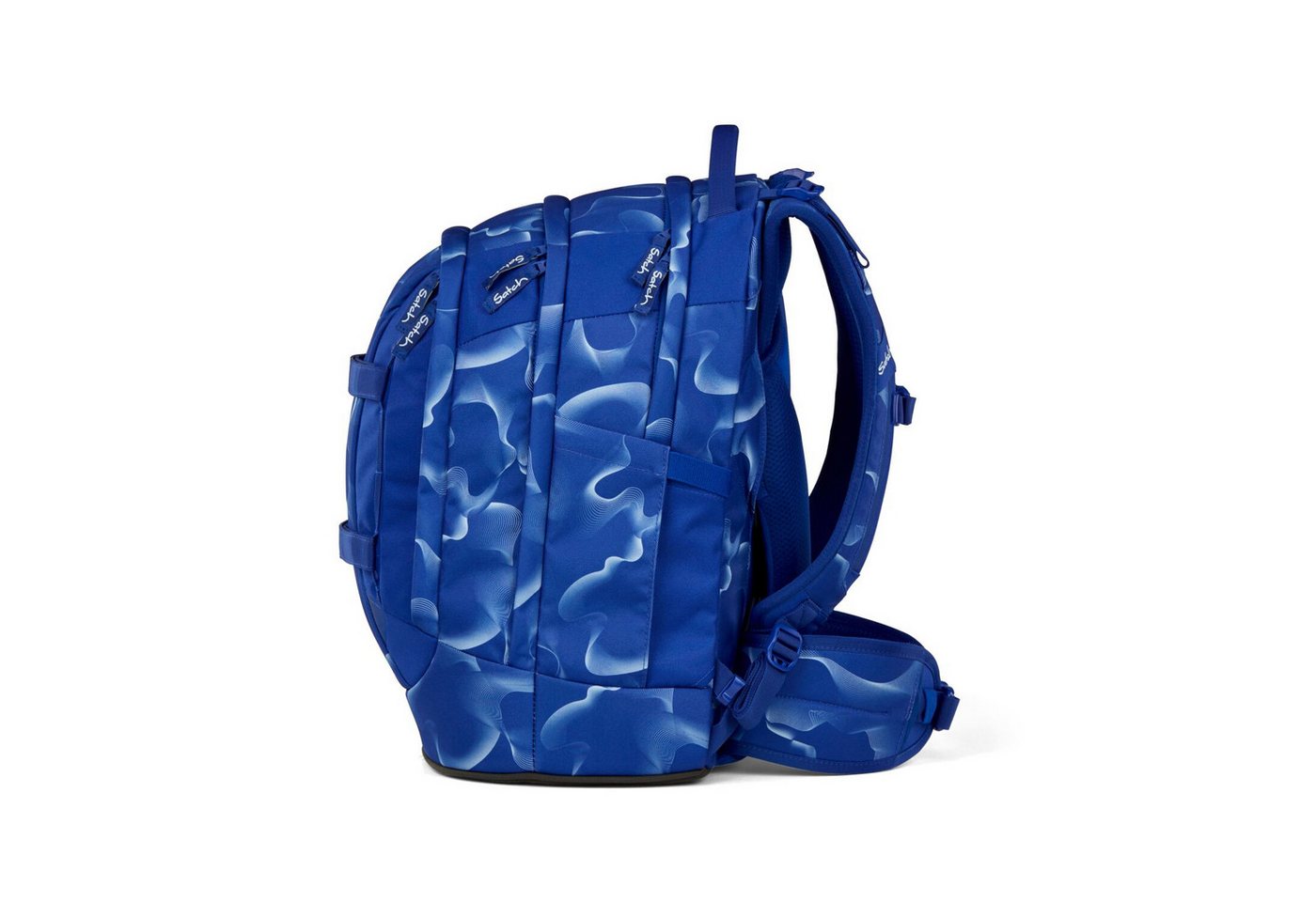 Satch Schulranzen Schulrucksack-Set PACK Vibrant Blue 2-teilig (2-teilig), ergonomisch, Your-Size-System: auf Körpergröße anpassbar Bild 3