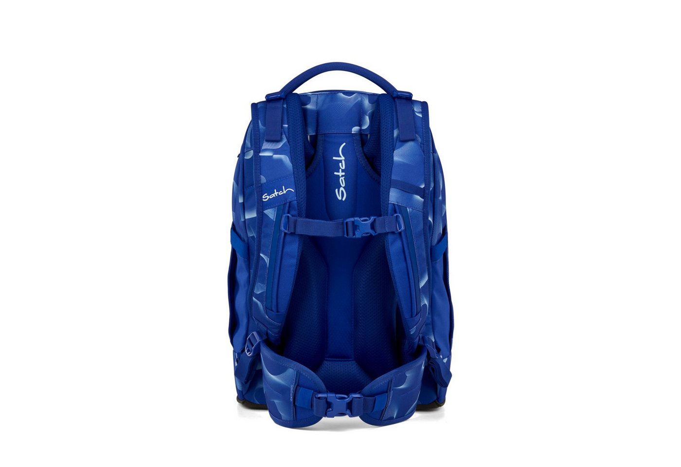 Satch Schulranzen Schulrucksack-Set PACK Vibrant Blue 2-teilig (2-teilig), ergonomisch, Your-Size-System: auf Körpergröße anpassbar Bild 5