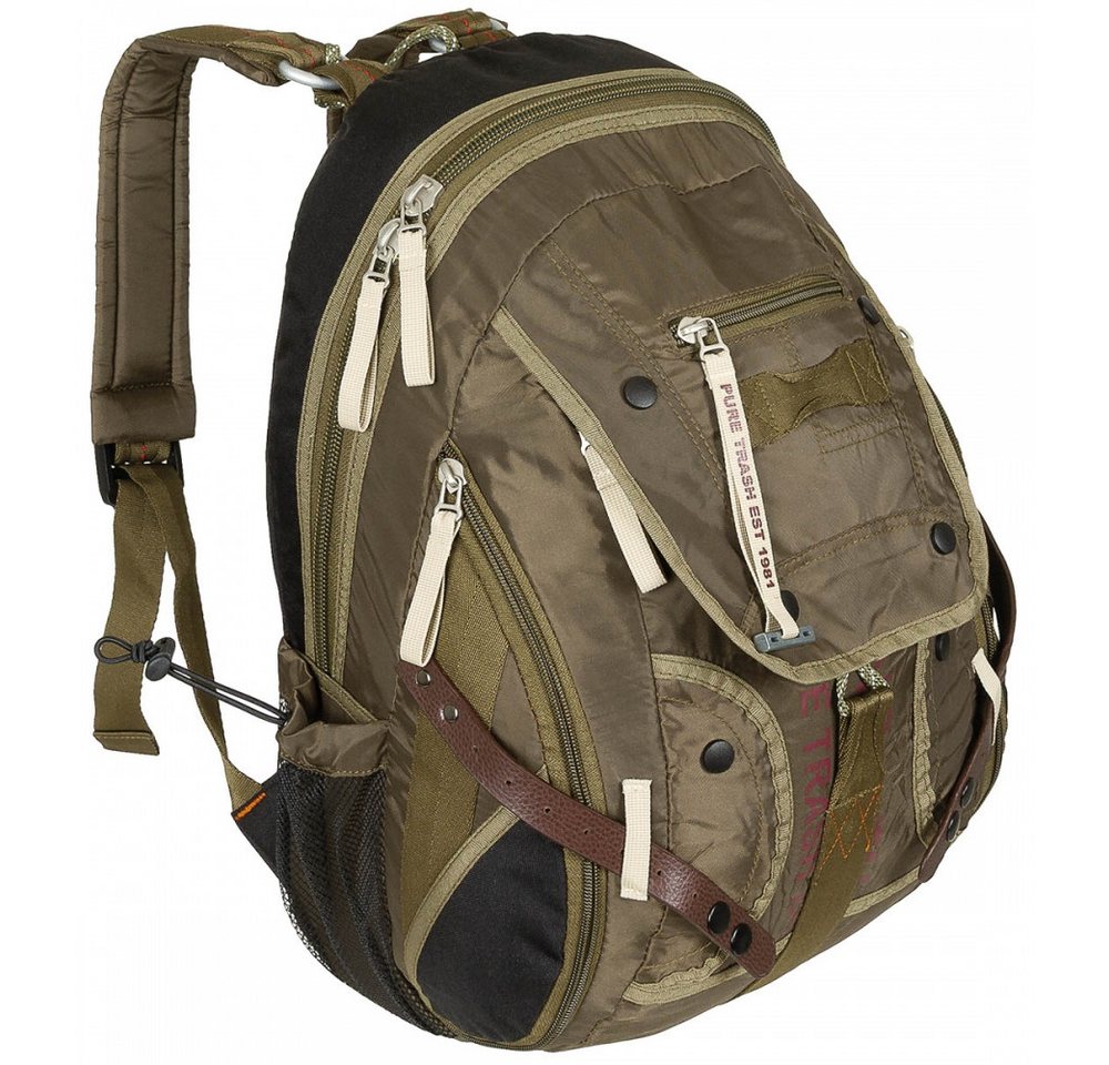 PureTrash Cityrucksack Rucksack, groß, Nylon Bild 2