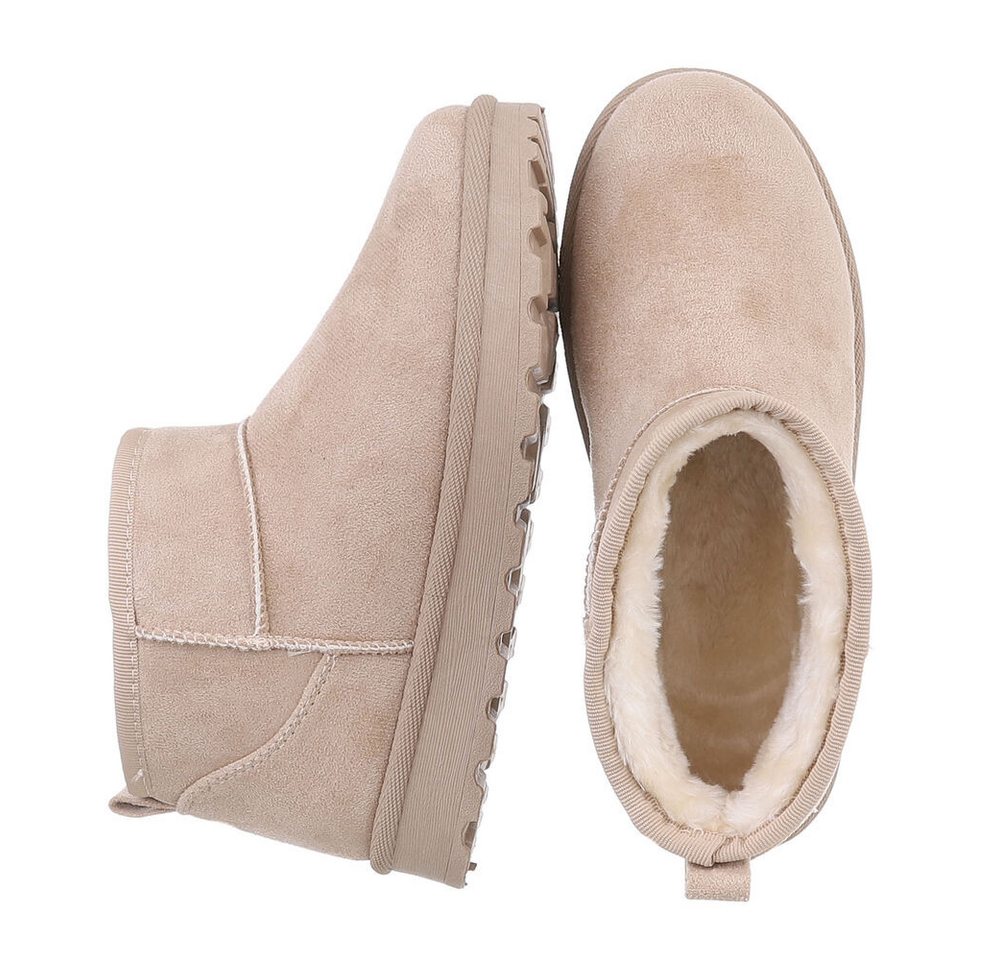 Ital-Design Damen Snowboots Freizeit Snowboots Bild 5