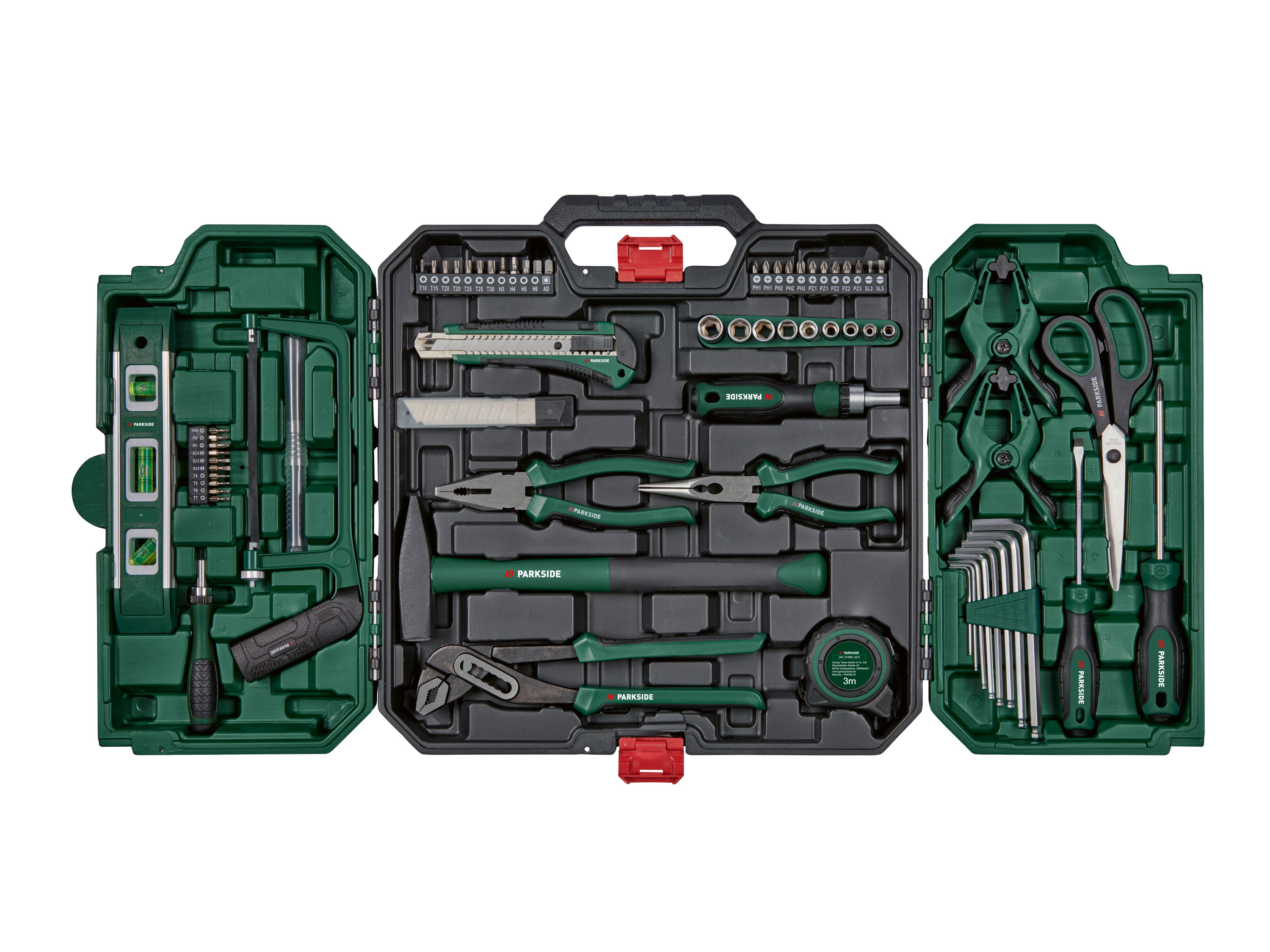 PARKSIDE® Werkzeugkoffer, 80-tlg.