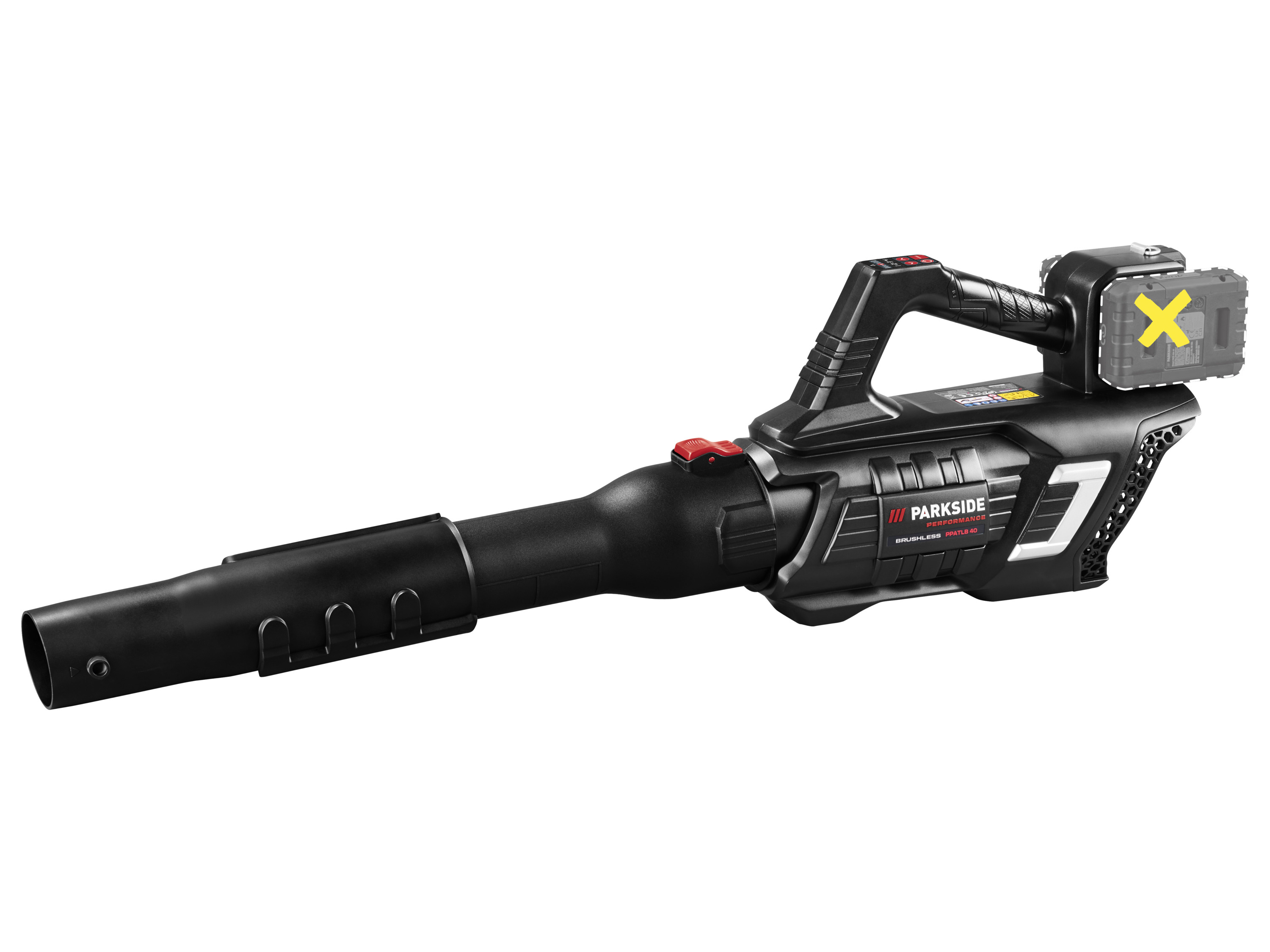 PARKSIDE PERFORMANCE® 40 V Akku-Turbinenlaubbläser »PPATLB 40 A1« ohne Akkus - ohne Ladegerät