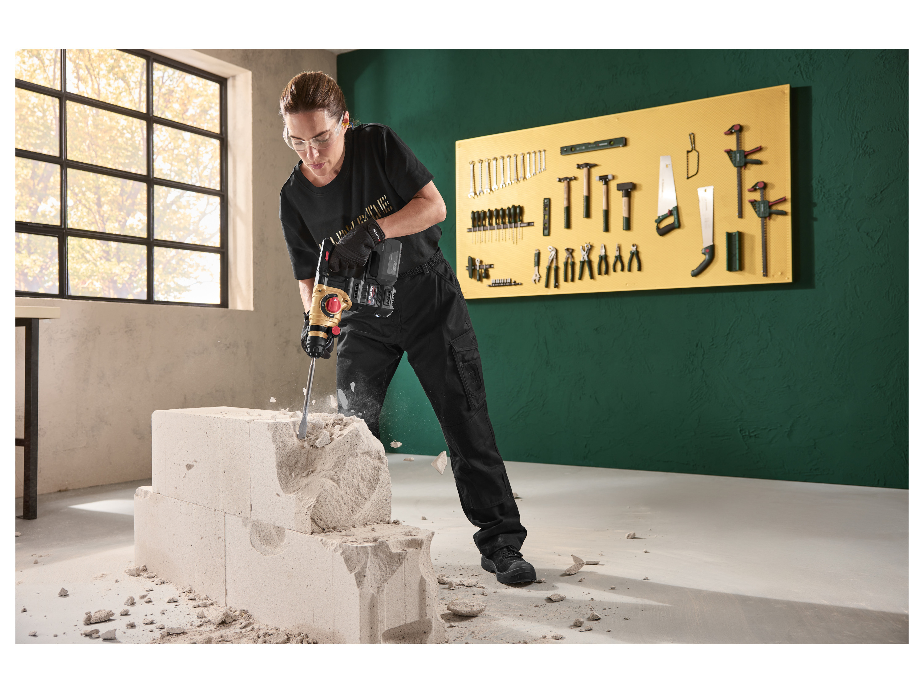 PARKSIDE PERFORMANCE® 20 V Akku-Kombihammer Limited Edition »PKHAP 2034-Li B1«, ohne Akku und Ladegerät Bild 4