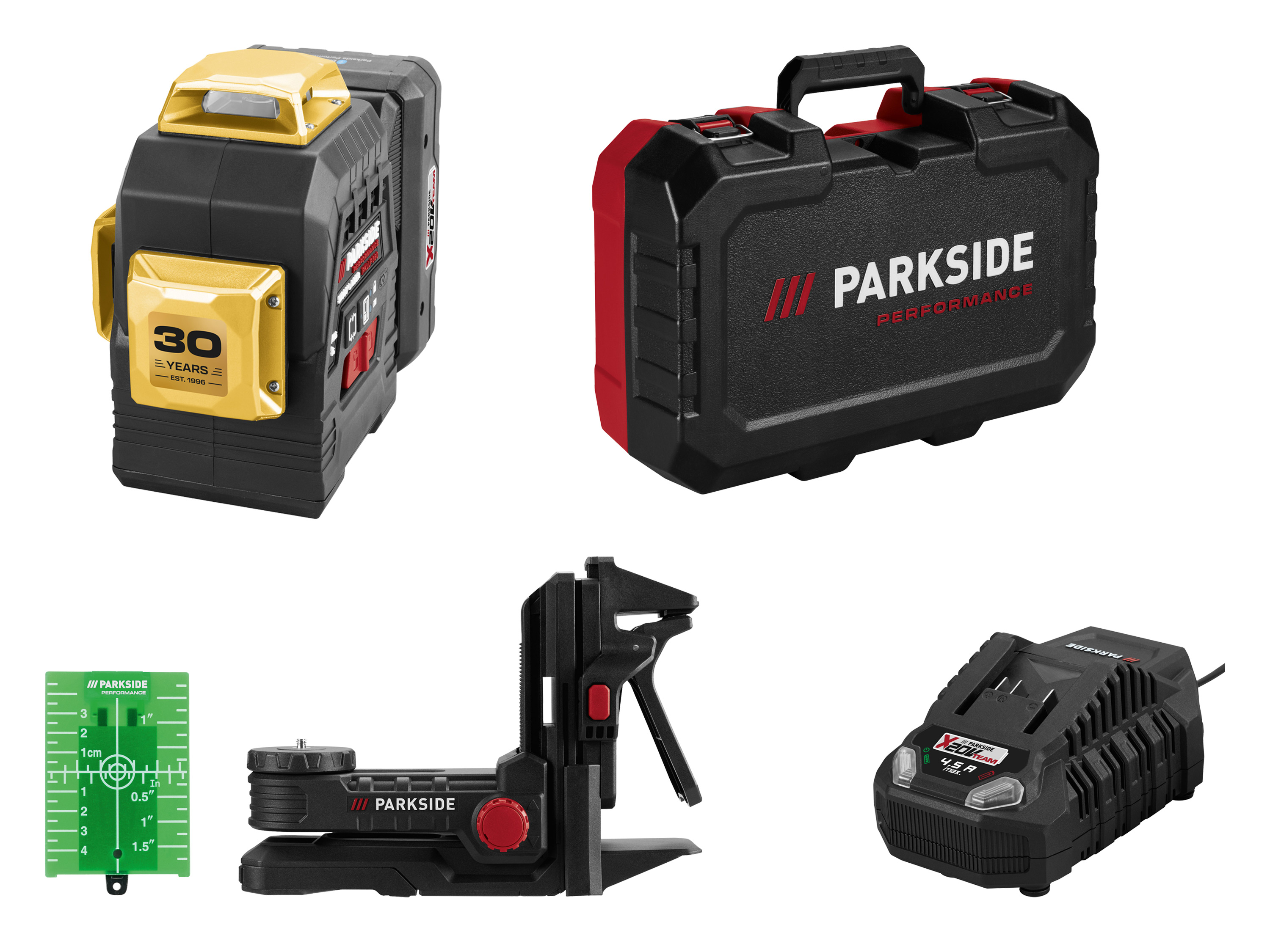 PARKSIDE PERFORMANCE® 20 V Akku-Kreuzlinienlaser Limited Edition »PKLLP 3360 A1« mit Akku – mit Ladegerät Bild 2