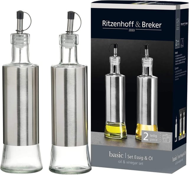 Ritzenhoff & Breker Essig & Öl Flasche Basic 320 ml 2er Set