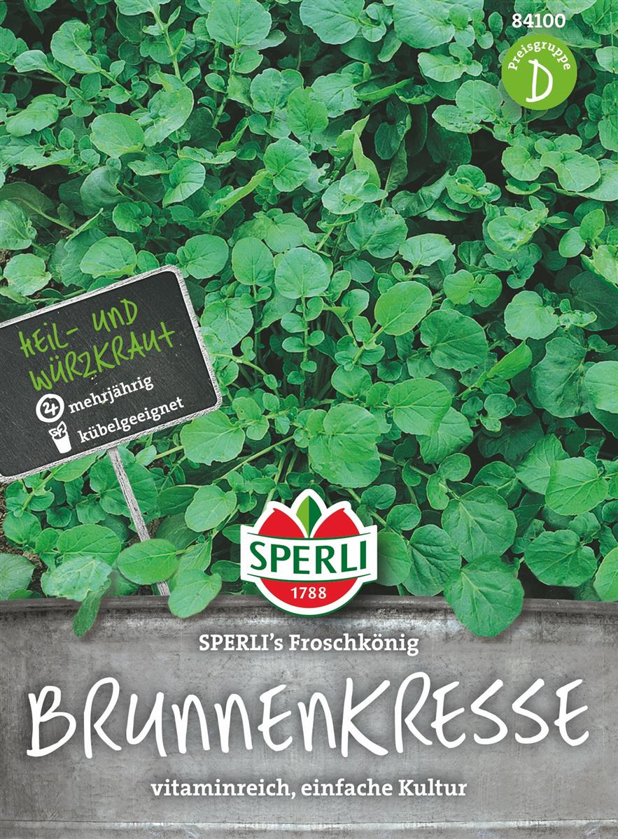 Brunnenkresse Froschkönig - Kräutersamen - Sperli