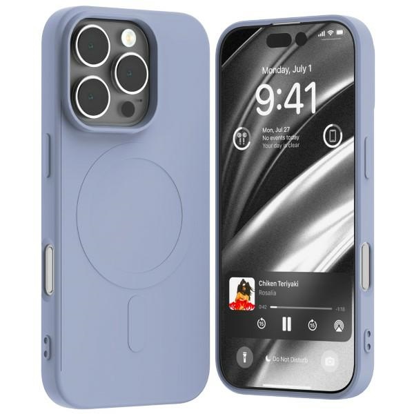 Mercury Magsafe Halbsilikon Iphone 16 Pro 6,3 Lavendel