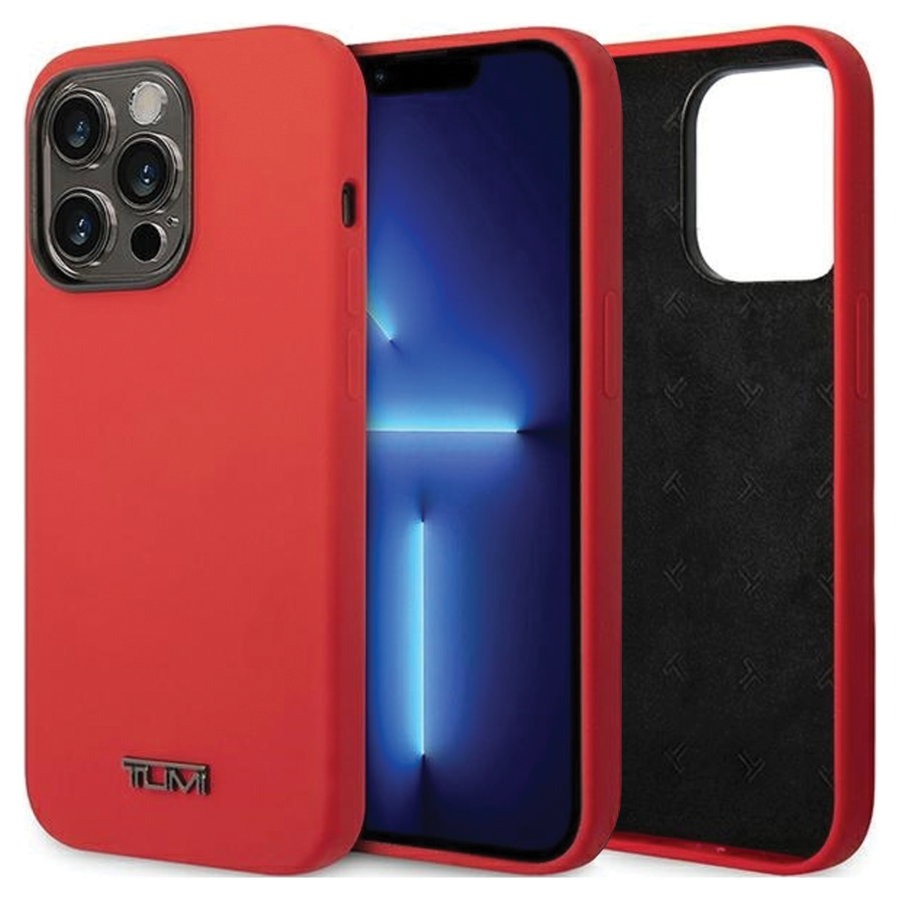 Tumi Tuhcp14xsr Iphone 14 Pro Max 6,7" Rote/rote Hartschalen-schutzhülle Aus Flüssigsilikon