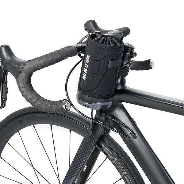 Wildman R1 Fahrradkoffer/halterung, Rahmentasche, Schwarz-grau