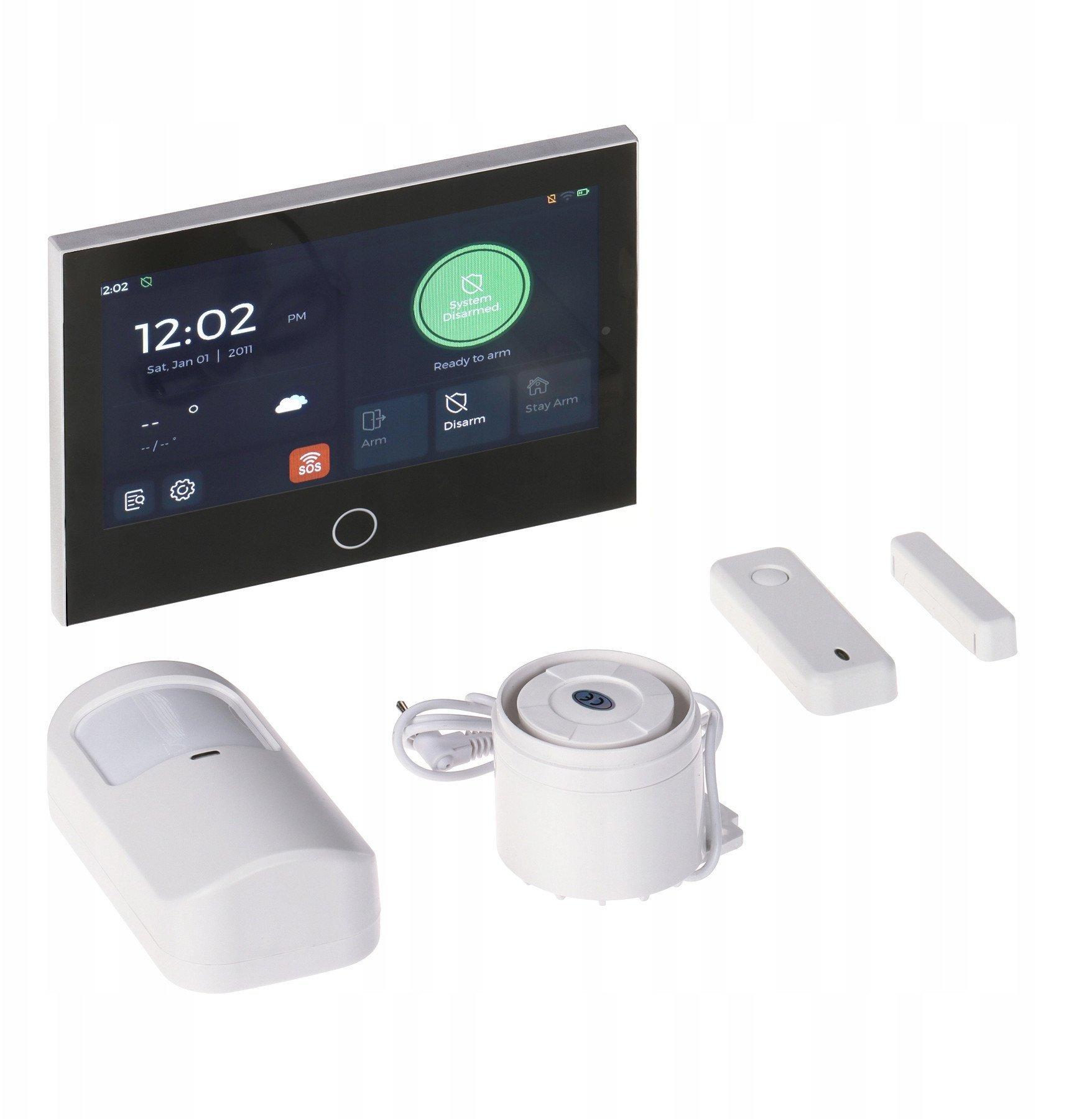 Alarmsystem Atlo Az Wg74 Tuya Touchscreen 7 Zoll