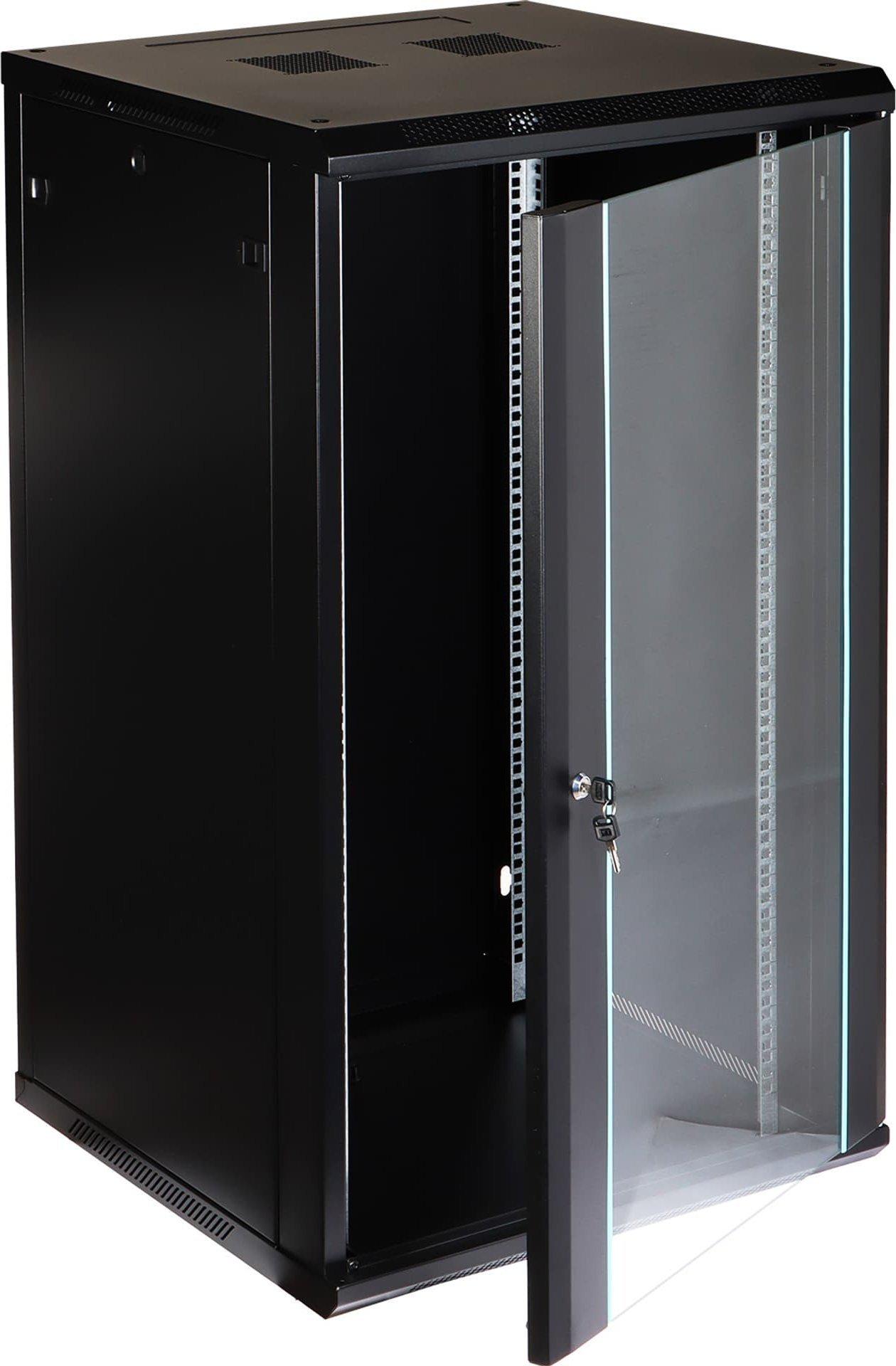 Delta Eprado-r19-22u/600-blue Schwarze 22u 19 Zoll Schrank